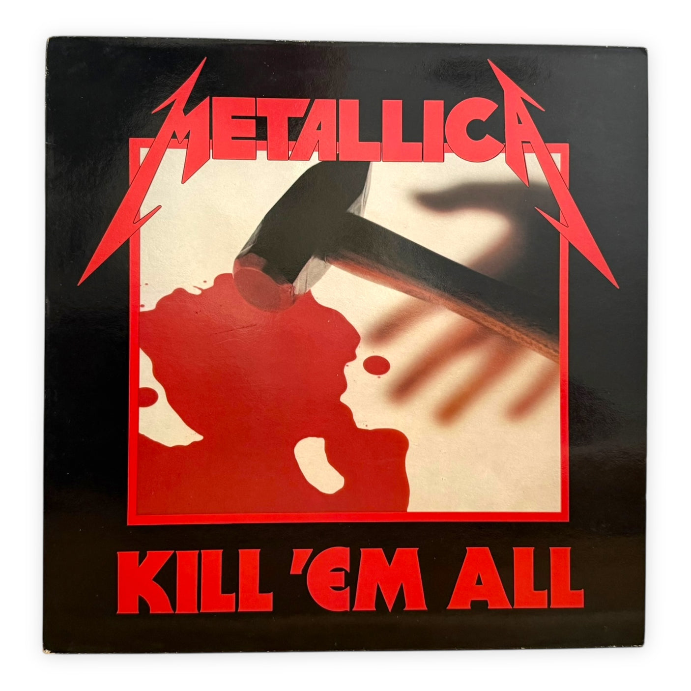 METALLICA - Kill 'Em All - USED LP VINYL - ORIGINAL 1983 UK PRESS - VG+/VG+