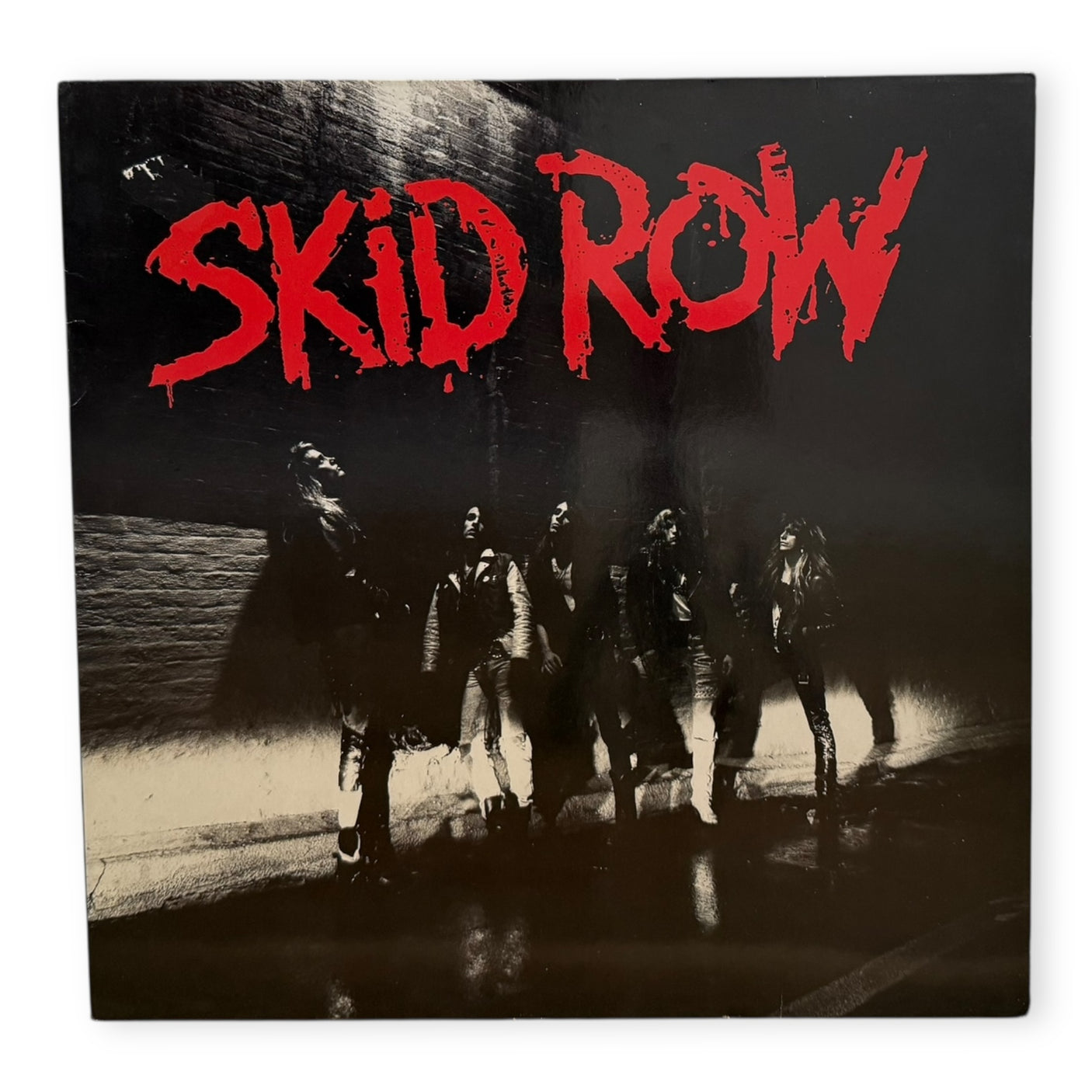 SKID ROW - Skid Row (Self Titled) - USED LP VINYL - ORIGINAL 1989 EUROPE PRESS - VG+/VG+