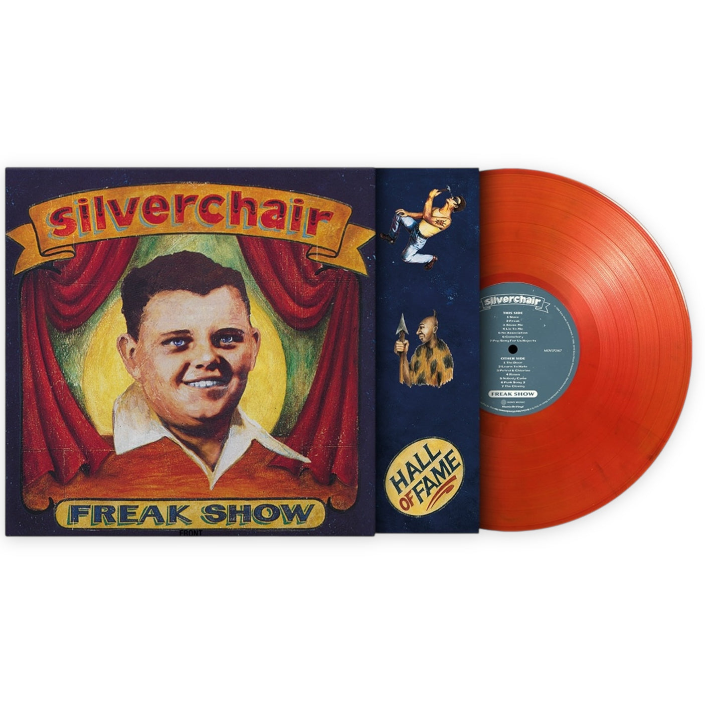 SILVERCHAIR - Freak Show - RED & BLACK MARBLED VINYL - LP VINYL - BRAND NEW