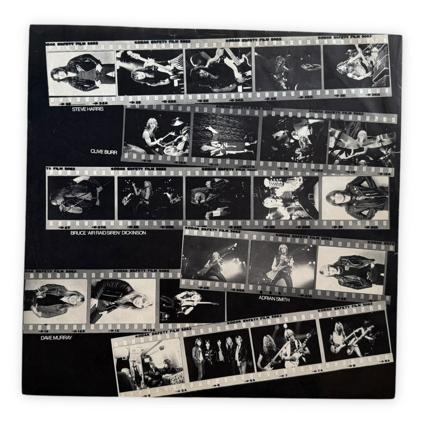 IRON MAIDEN - The Number Of The Beast - USED LP VINYL - ORIGINAL 1982 EUROPE PRESS - VG/VG