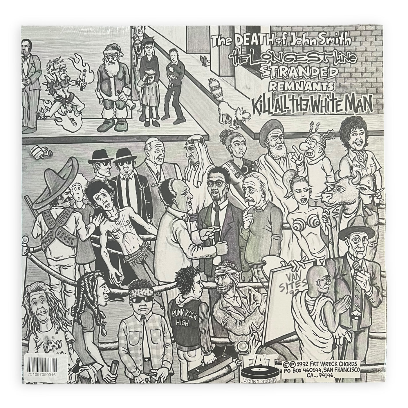 NOFX - The Longest Line - 45RPM EP - REISSUE - LP VINYL - BRAND NEW