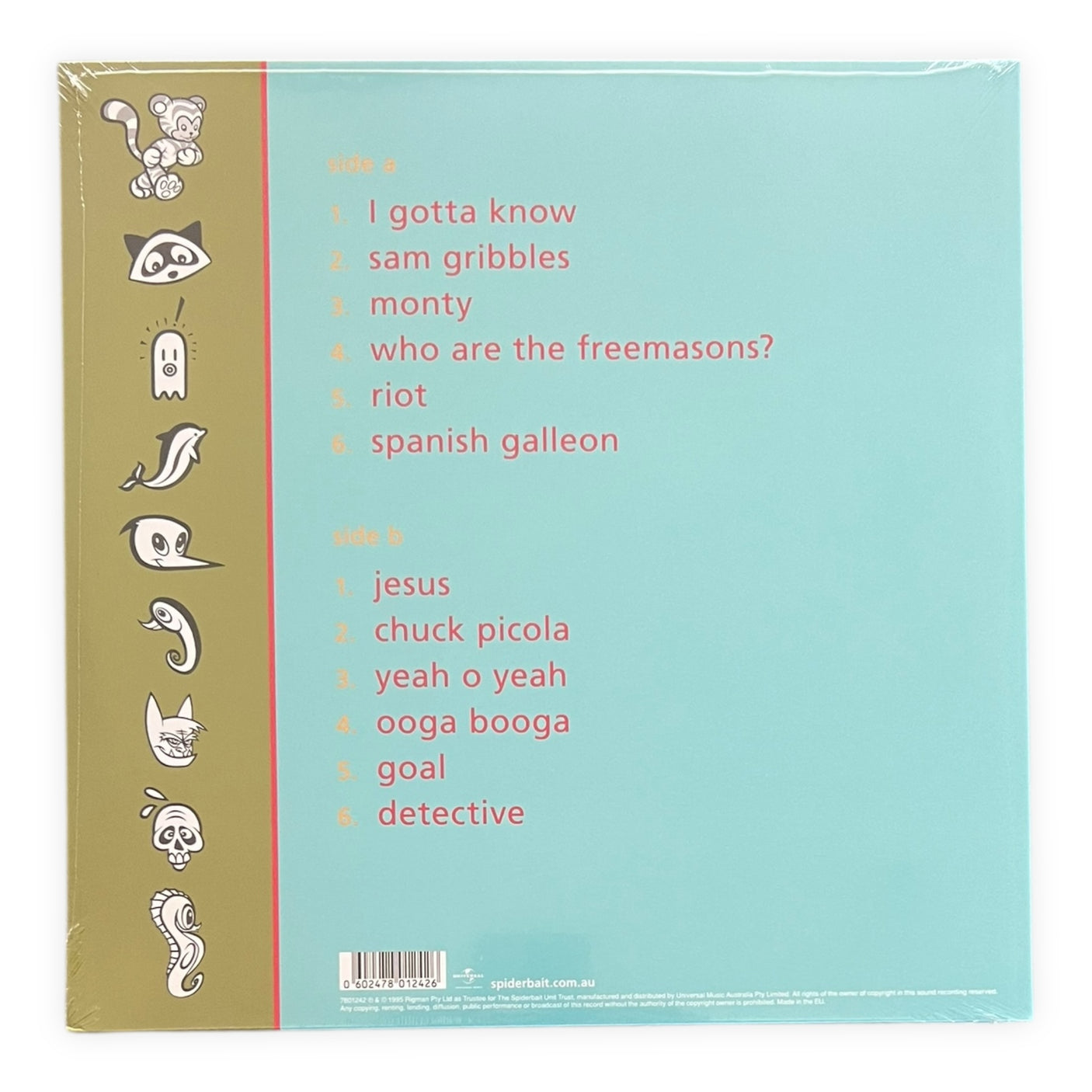 SPIDERBAIT – The Unfinished Spanish Galleon Of Finley Lake | Brand New LP Vinyl Album