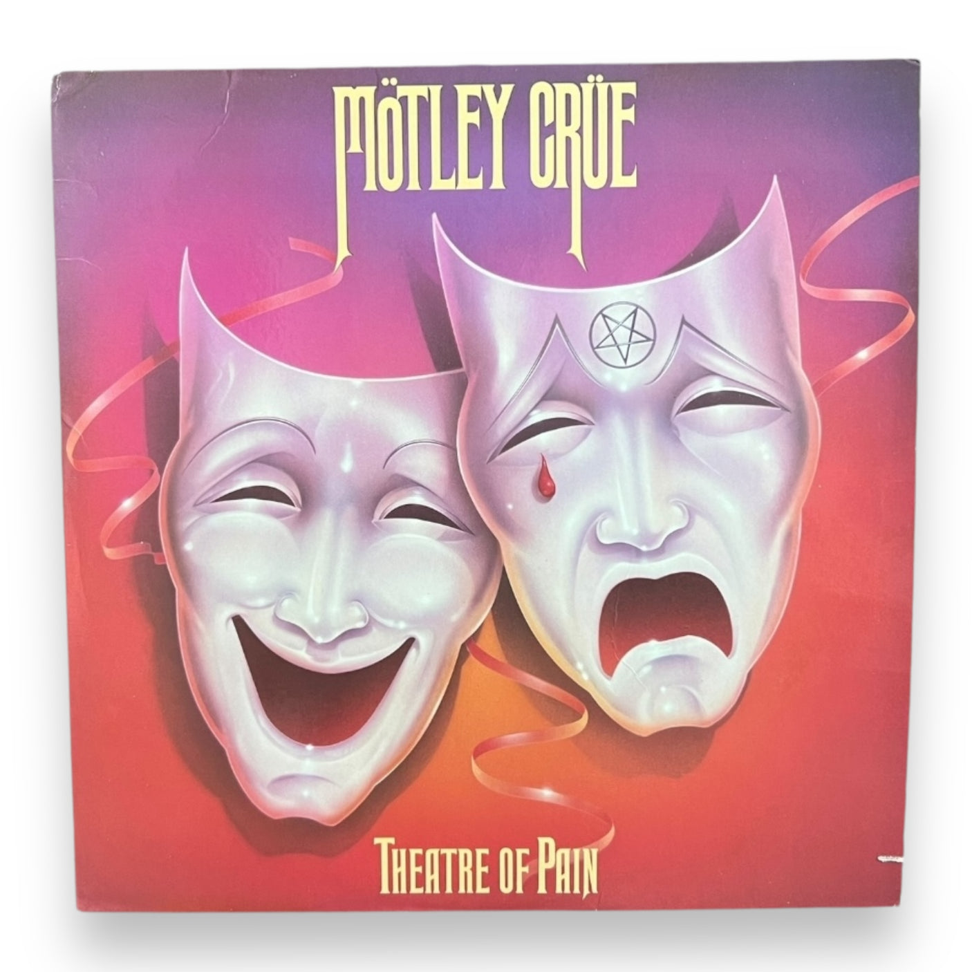 MOTLEY CRUE - Theatre Of Pain - USED LP VINYL - VG+/VG+