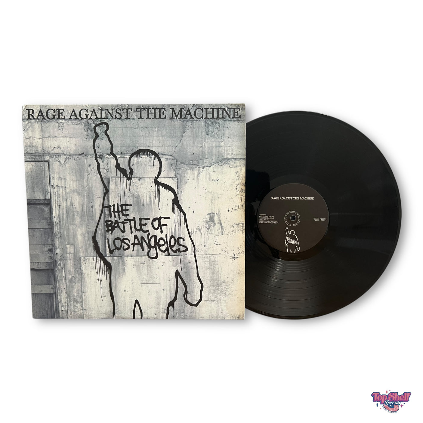 RAGE AGAINST THE MACHINE - The Battle Of Los Angeles - USED LP VINYL - VG+/VG+