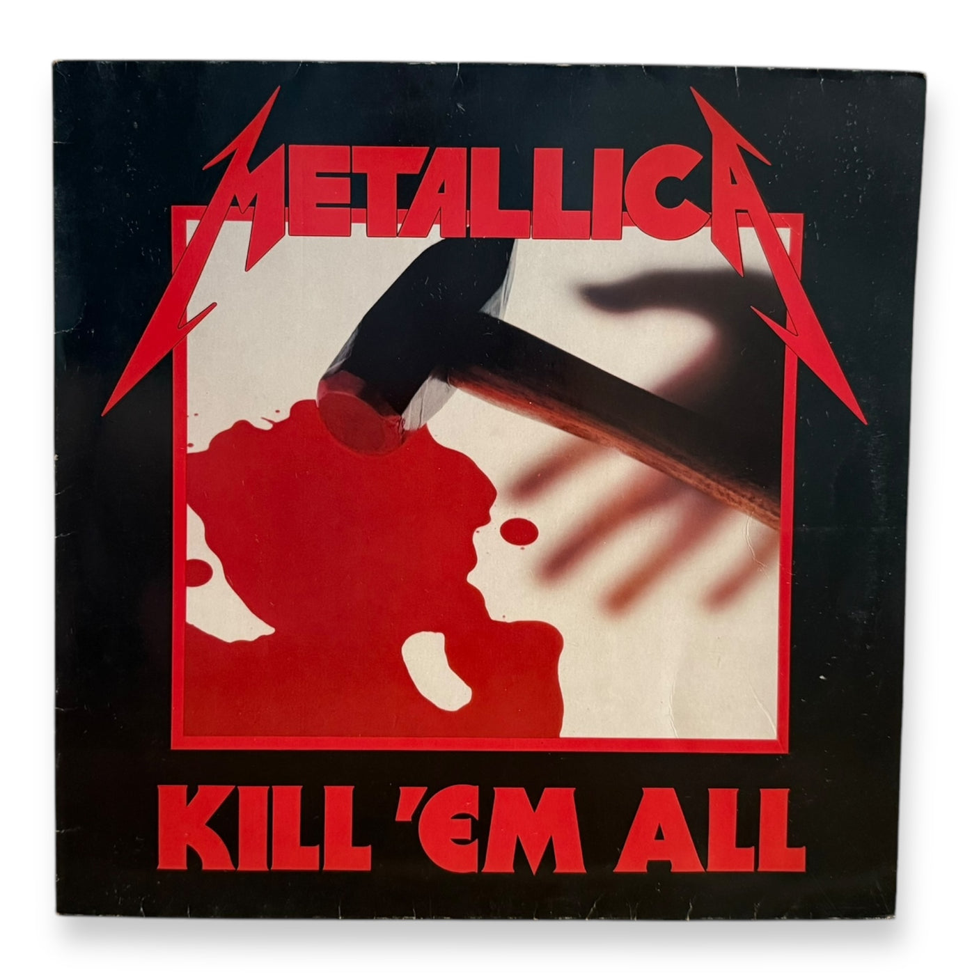 METALLICA - Kill 'Em All - USED LP VINYL - 1983 EUROPE FIRST YEAR PRESS - VG+/VG+