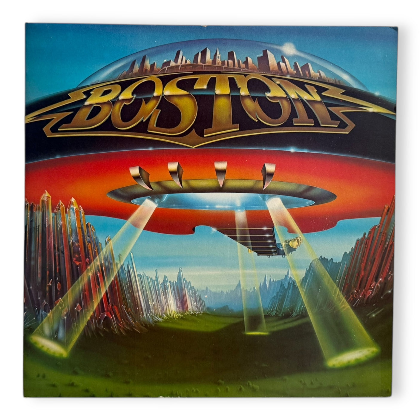 BOSTON - Don't Look Back - USED LP VINYL - ORIGINAL 1978 USA PRESS - VG+/VG+