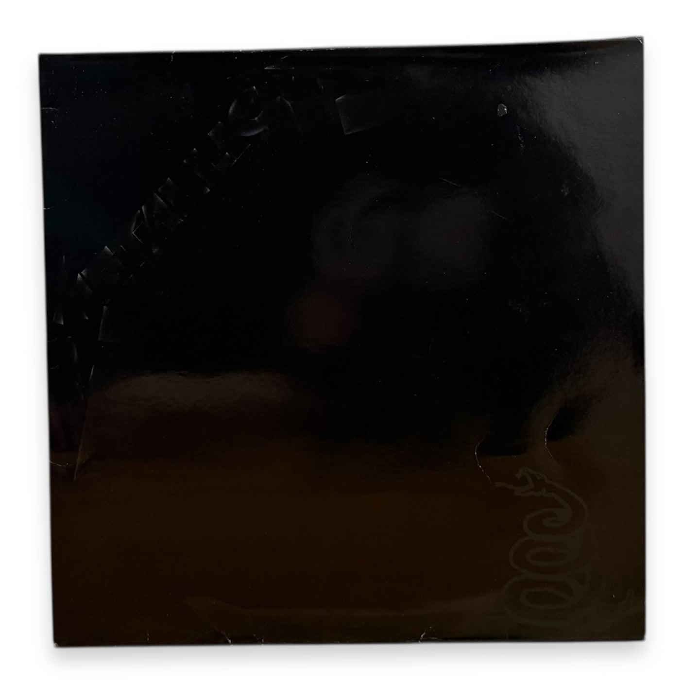 METALLICA - Metallica (Black Album) - USED LP VINYL - ORIGINAL 1991 EUROPE FIRST PRESS - VG/VG+