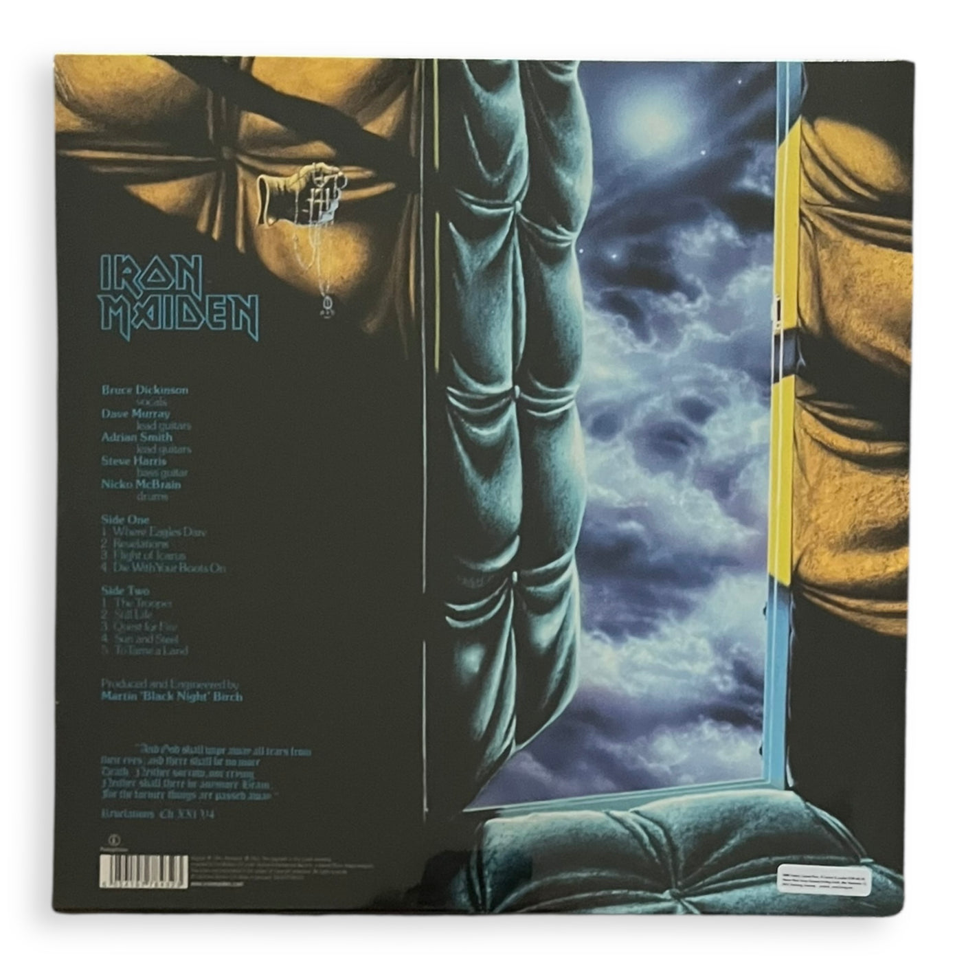 IRON MAIDEN - Piece Of Mind - LP VINYL - REMASTERED - BRAND NEW