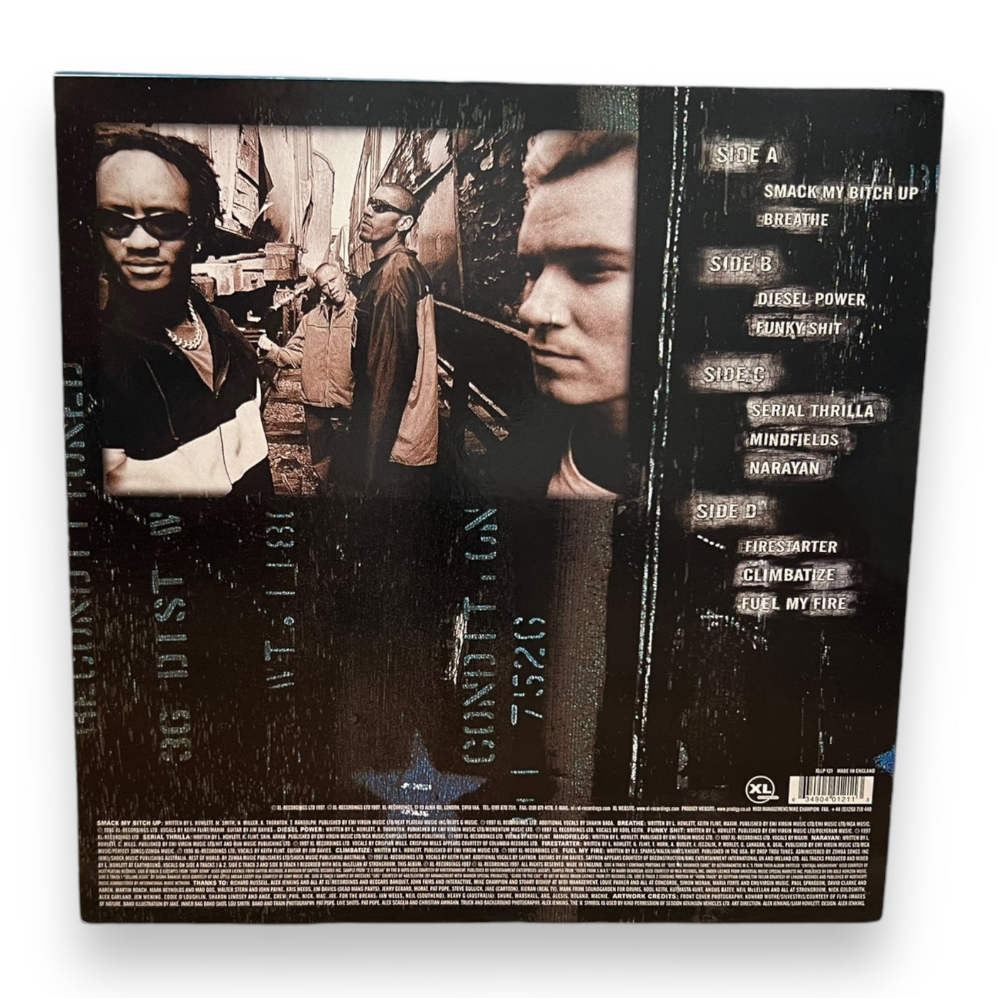 THE PRODIGY - The Fat Of The Land - USED LP VINYL - ORIGINAL 1997 UK PRESS - VG+/VG+