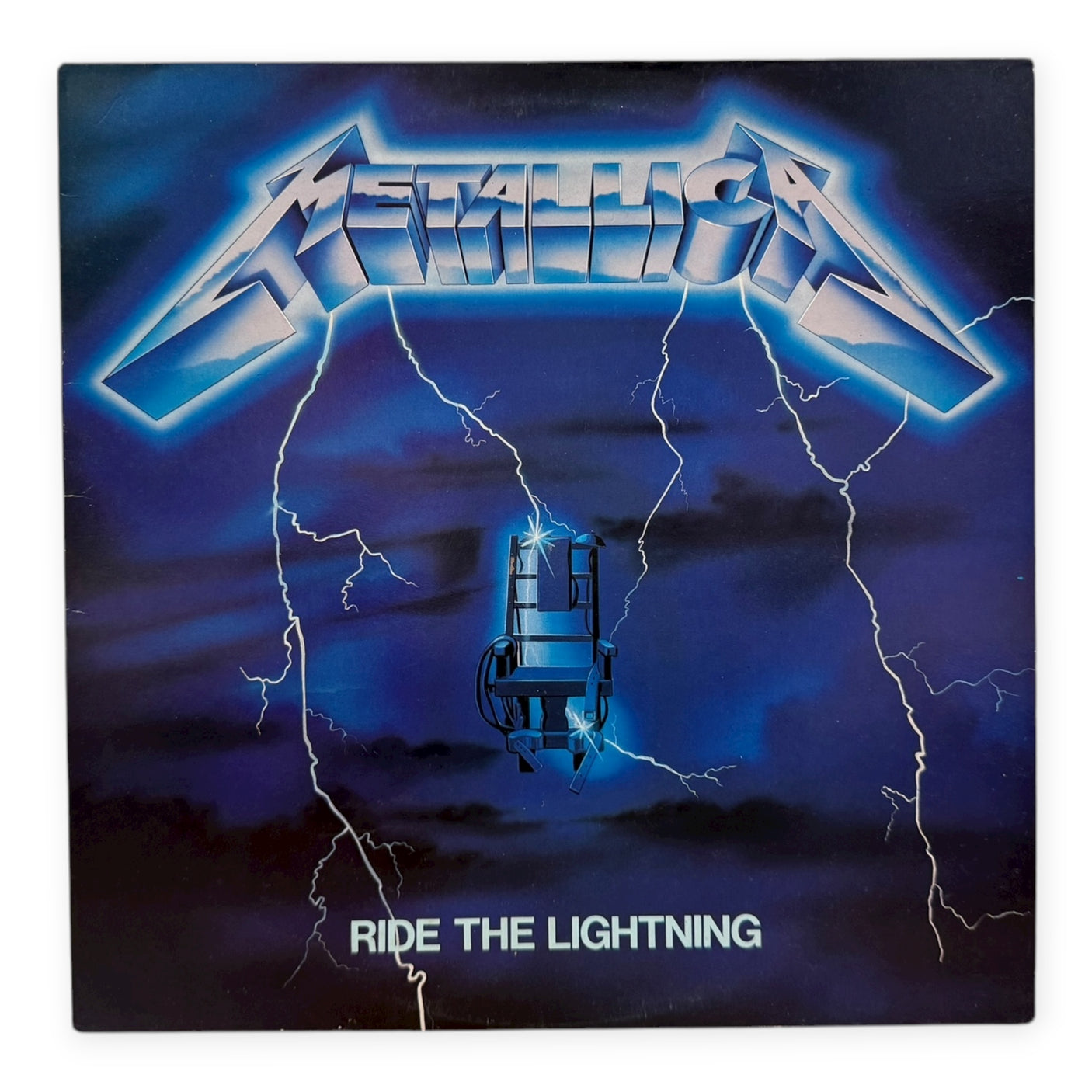 METALLICA - Ride The Lightning | Original 1984 UK Press | Used LP Vinyl Album | VG+/VG+