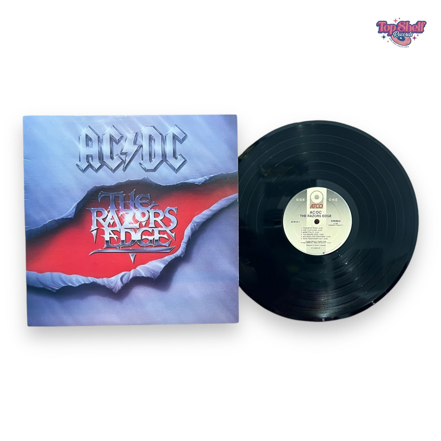 AC/DC - The Razors Edge - USED VINYL LP - VG/VG+