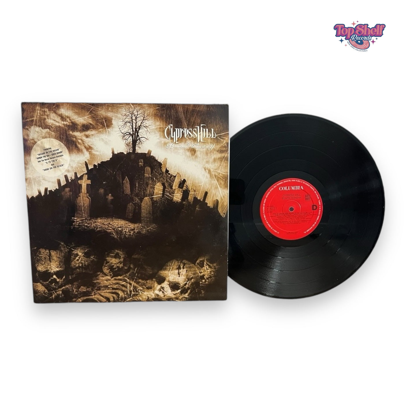 CYPRESS HILL - Black Sunday - USED LP VINYL - VG+/VG+
