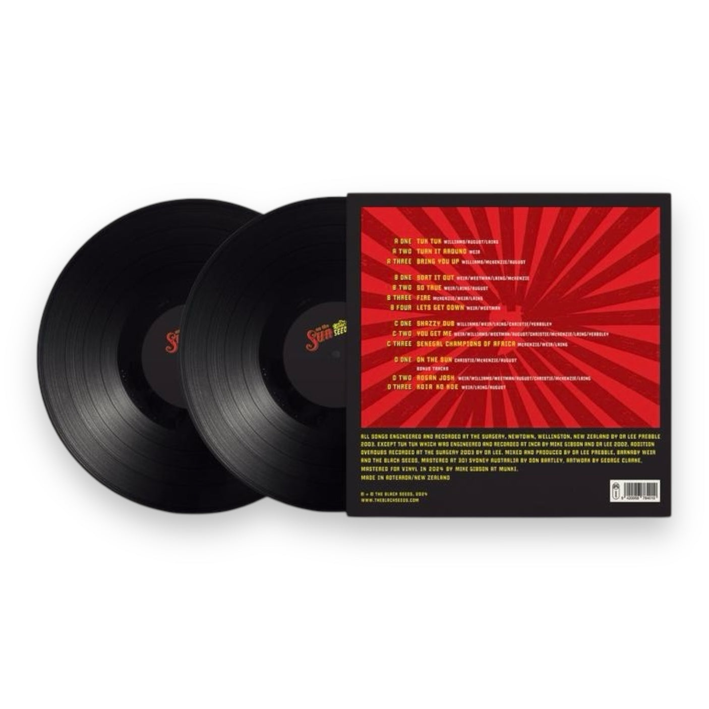 THE BLACK SEEDS - On The Sun - 20th Anniversary Limited Edition - LP VINYL - BRAND NEW