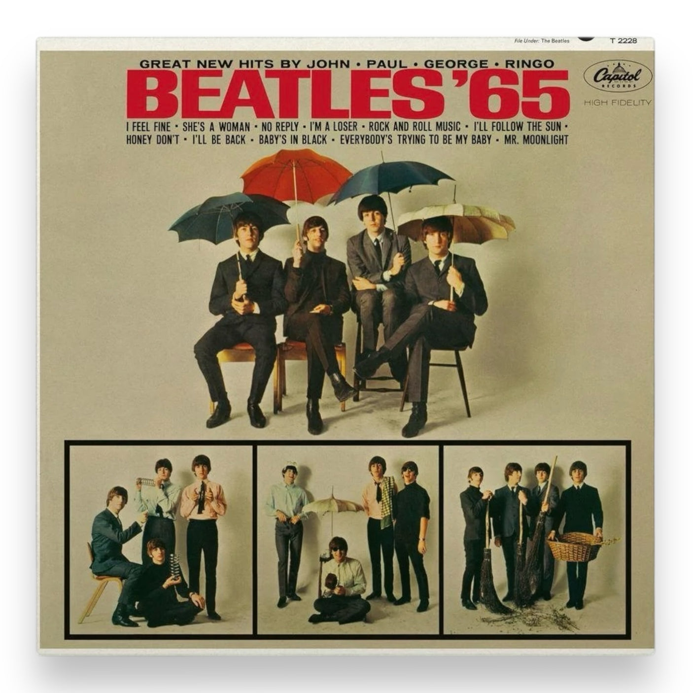 THE BEATLES - Beatles '65 - US MONO REISSUE - LP VINYL - BRAND NEW