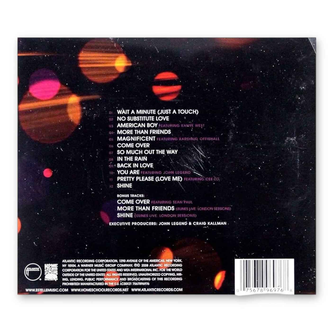 ESTELLE - Shine (Transparent Orange With Opaque Center) - LP VINYL - BRAND NEW