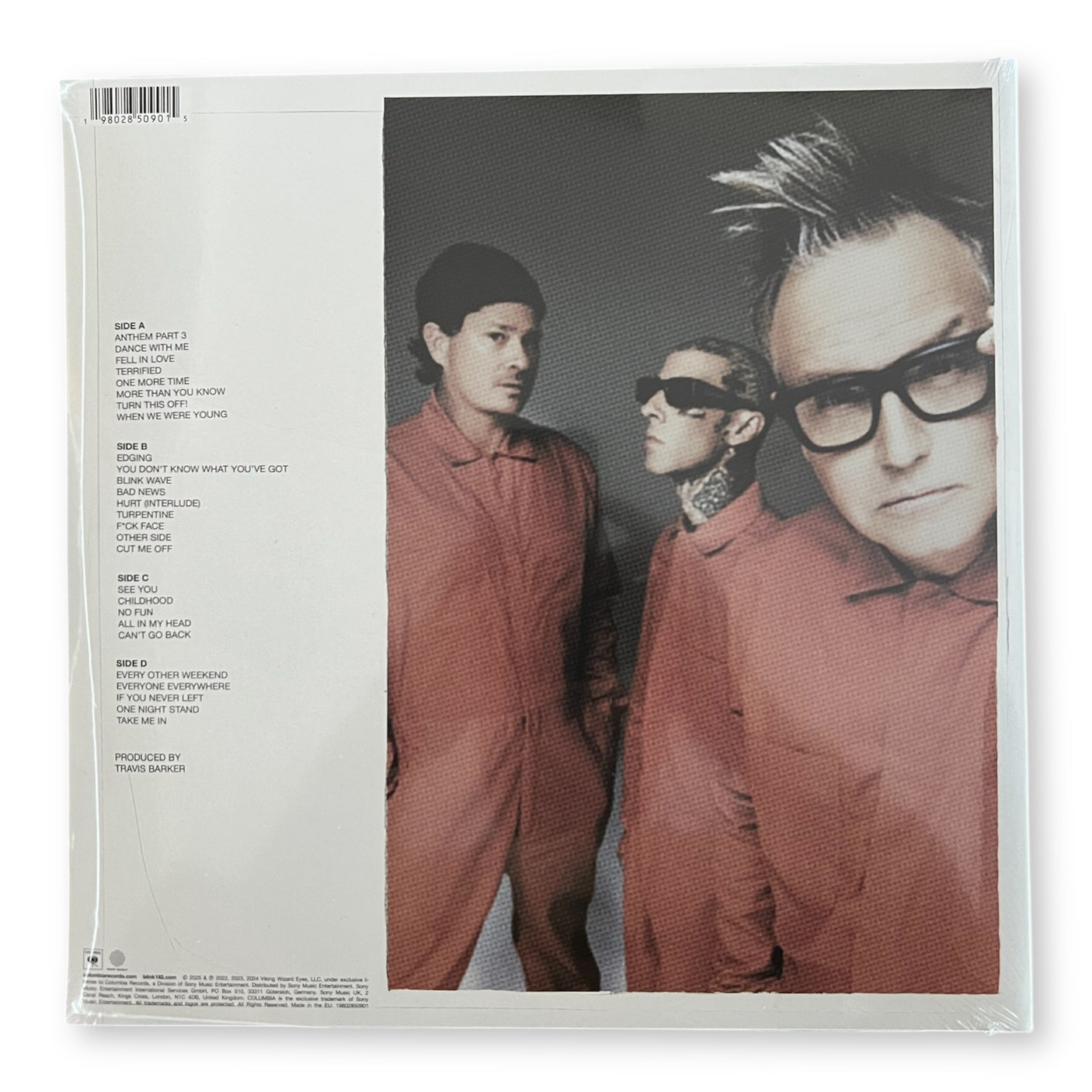 BLINK 182 - One More Time... Part 2 - LP VINYL - COMPLETE DELUXE EDITION - BLUE BALLS COLOURED VINYL - BRAND NEW