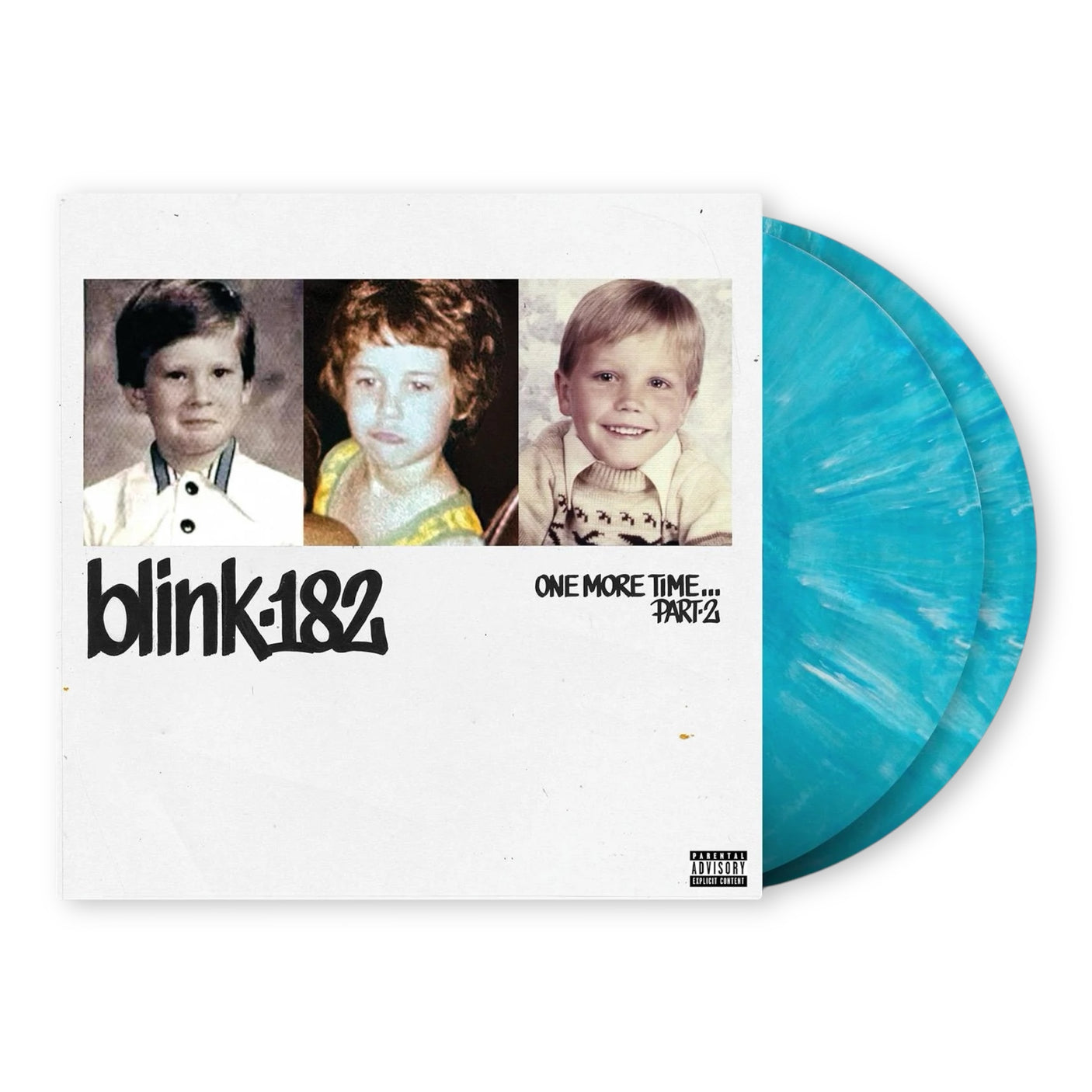 BLINK 182 - One More Time... Part 2 - LP VINYL - COMPLETE DELUXE EDITION - BLUE BALLS COLOURED VINYL - BRAND NEW