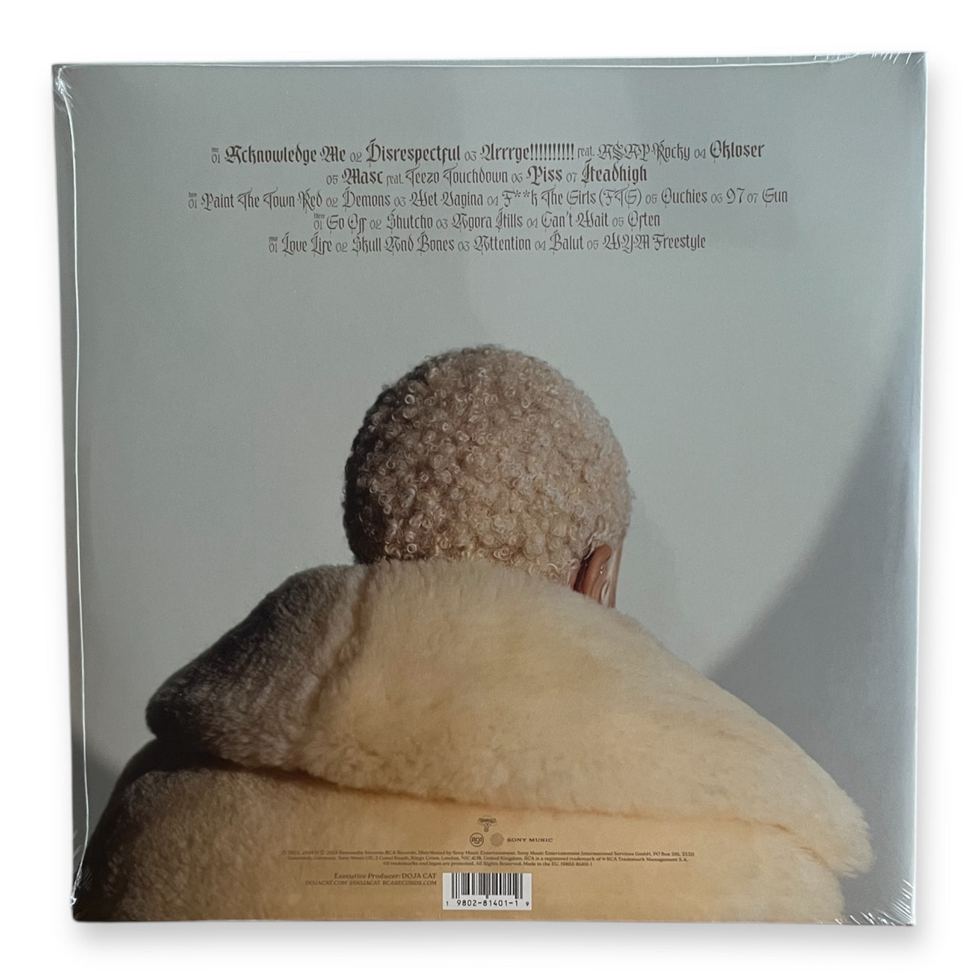 DOJA CAT - Scarlet 2 Claude - LP VINYL - OPAQUE BONE COLOURED VINYL - BRAND NEW