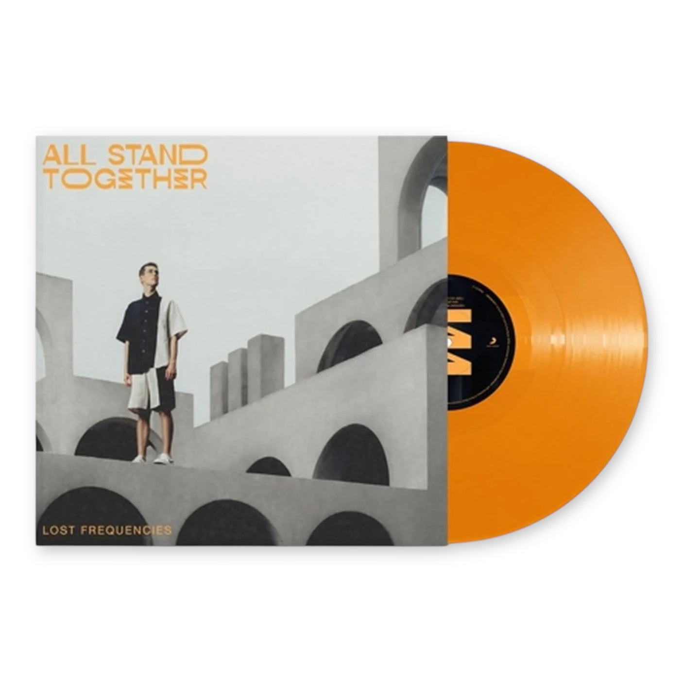 LOST FREQUENCIES - All Stand Together - LP VINYL - ORANGE COLOURED VINYL - BRAND NEW