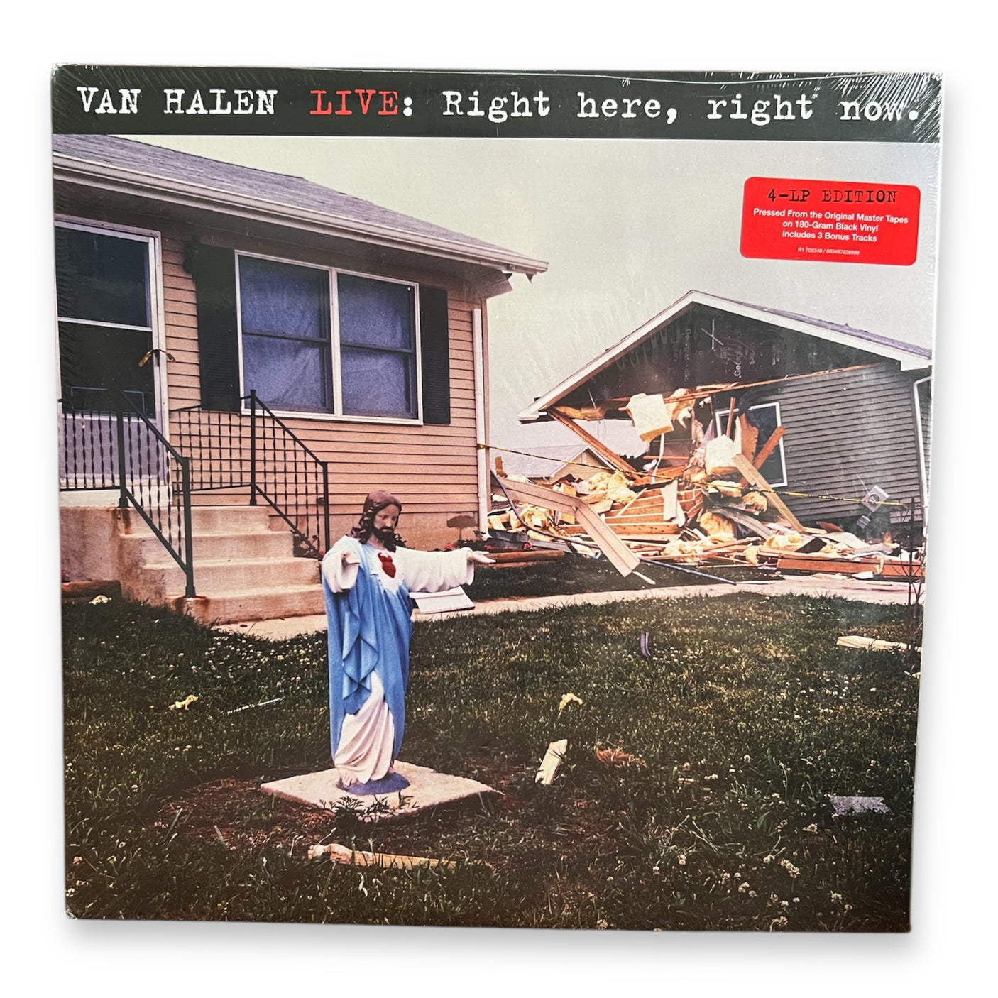 VAN HALEN - Live: Right Here, Right Now - 4 x LP VINYL - 180GM - BRAND NEW