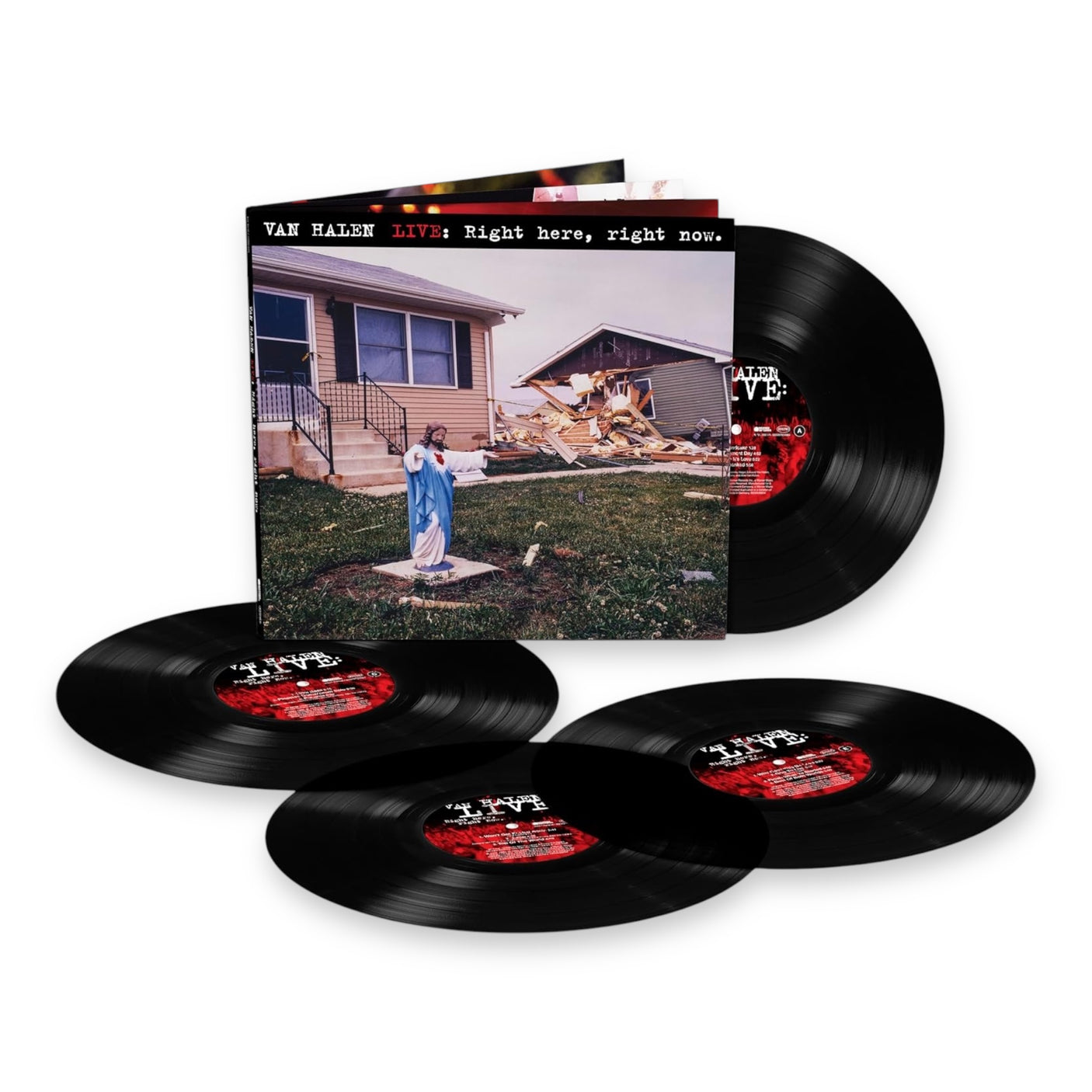 VAN HALEN - Live: Right Here, Right Now - 4 x LP VINYL - 180GM - BRAND NEW
