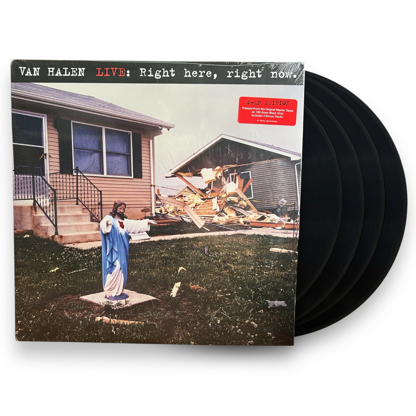 VAN HALEN - Live: Right Here, Right Now - 4 x LP VINYL - 180GM - BRAND NEW