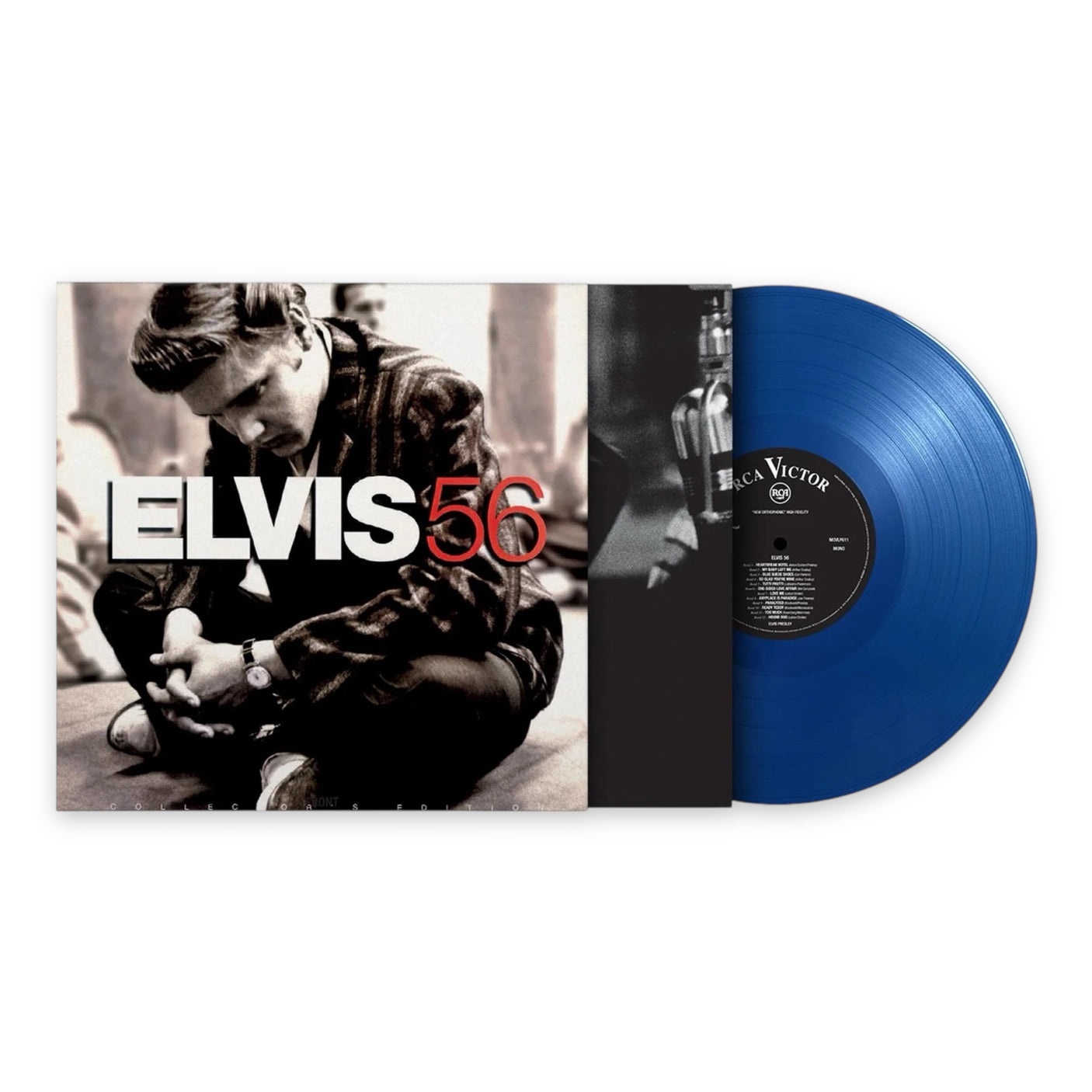 ELVIS PRESLEY - Elvis 56 - LP VINYL - COLLECTORS EDITION BLUE VINYL - BRAND NEW
