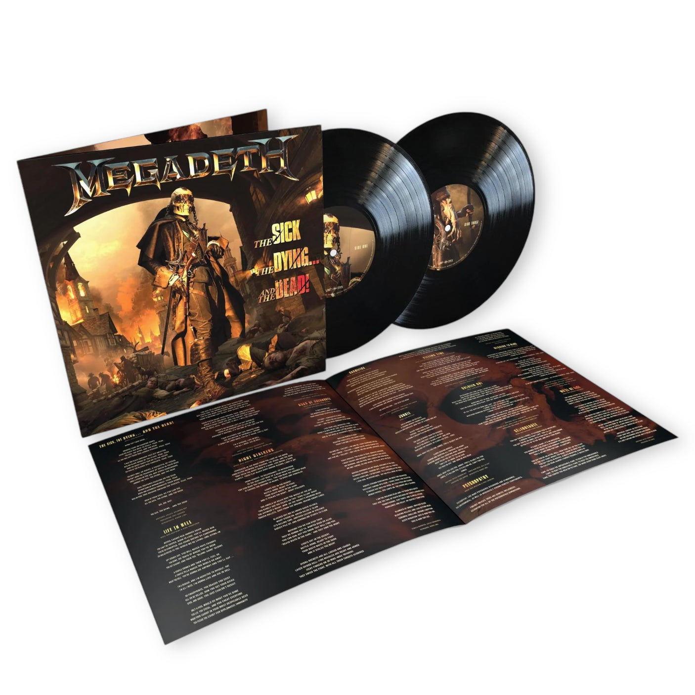 MEGADETH - The Sick, The Dying... And The Dead! - LP VINYL - BRAND NEW