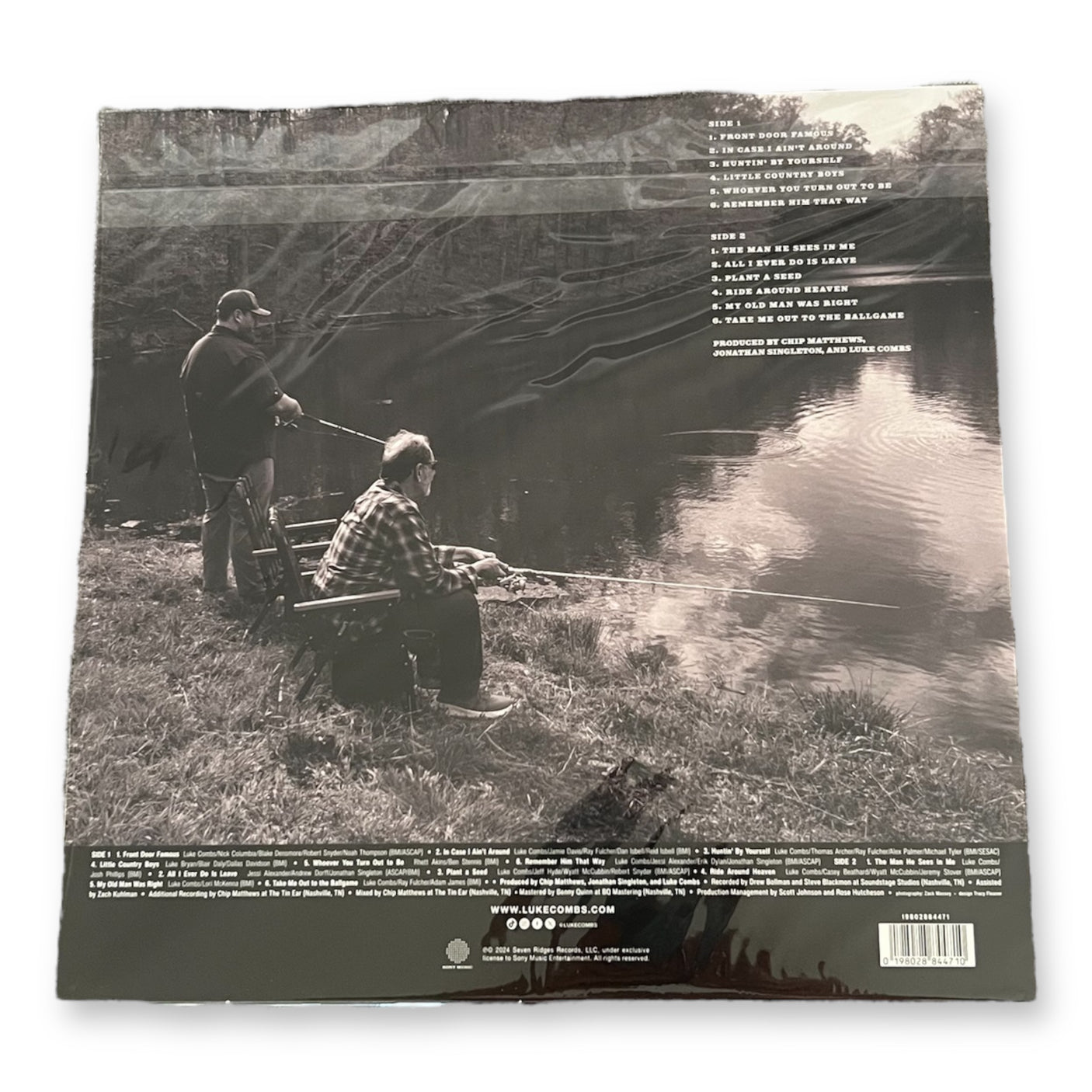 LUKE COMBS - Fathers & Sons - LP VINYL - WHITE VINYL - BRAND NEW