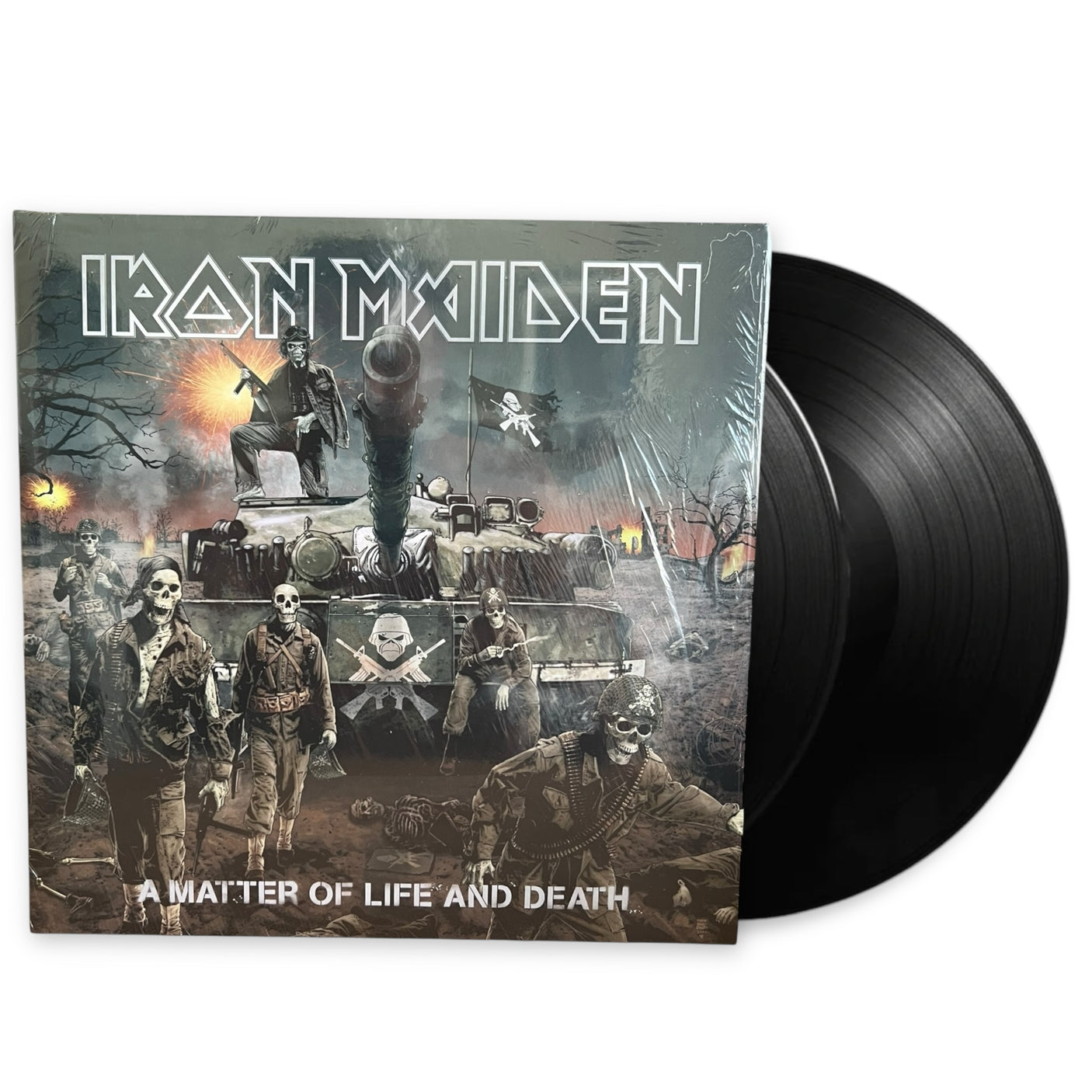 IRON MAIDEN - A Matter Of Life And Death - LP VINYL - REMASTERED - BRAND NEW