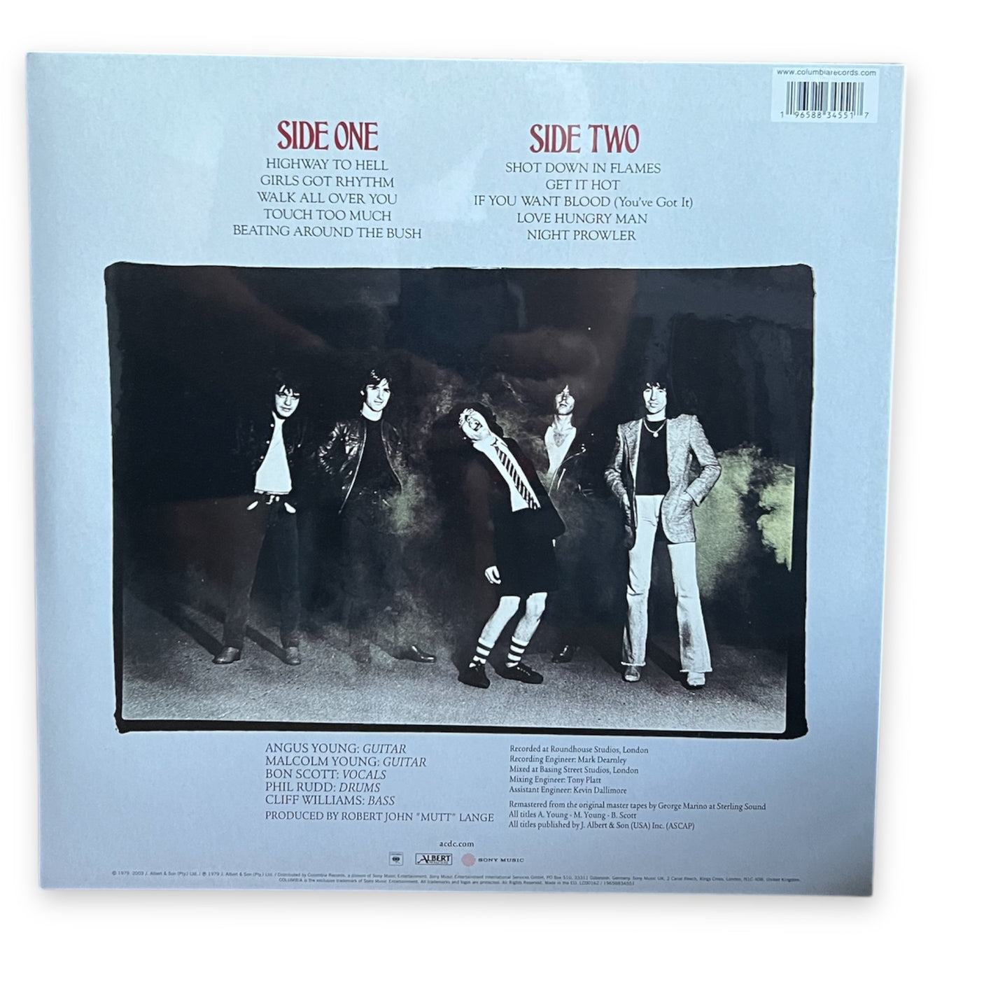 AC/DC - Highway To Hell - LP VINYL - 50th ANNIVERSARY GOLD NUGGET 180gm Vinyl - BRAND NEW