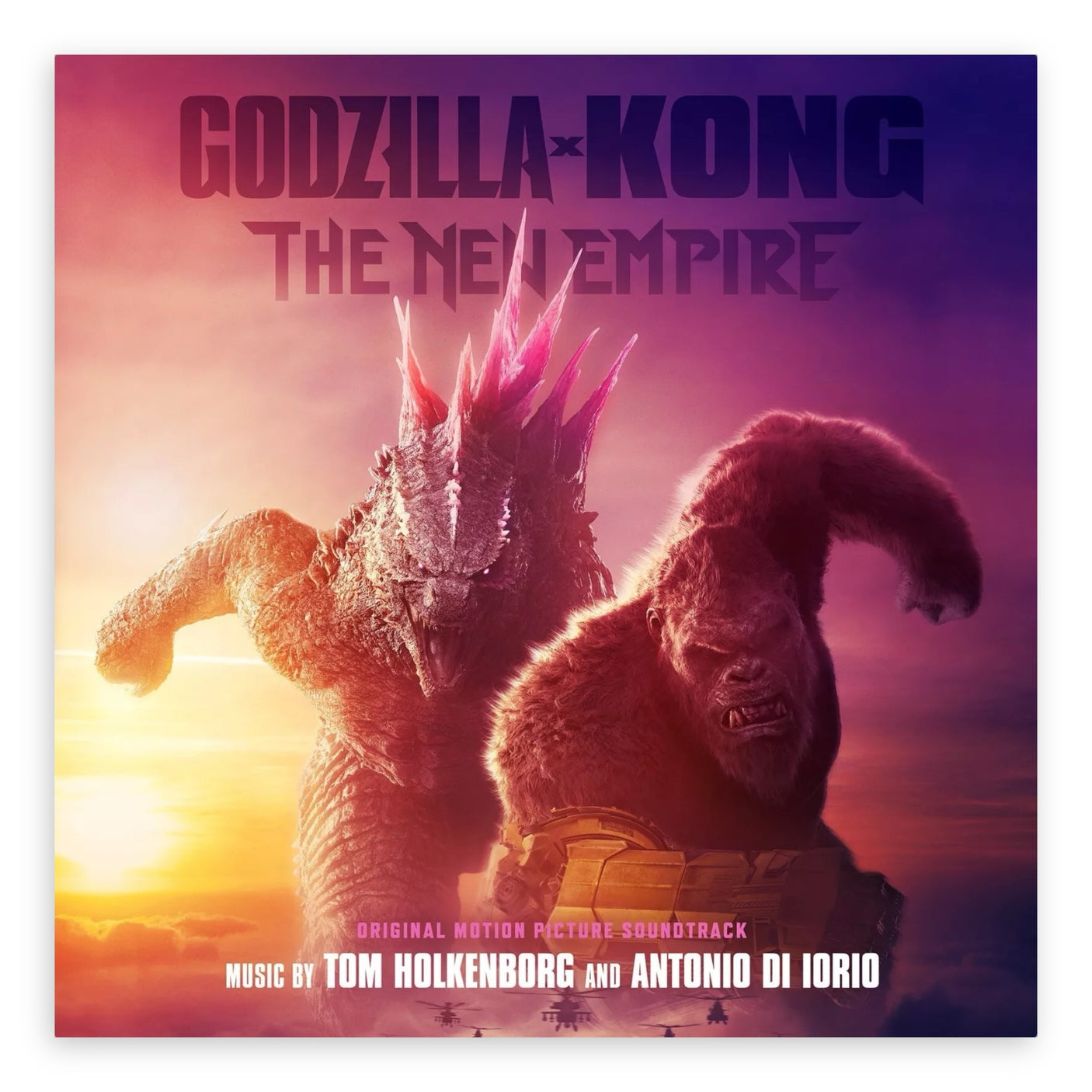 GODZILLA X KONG - The New Empire - Original Motion Picture Soundtrack by Tom Holkenborg - 2 x LP VINYL - COLOURED VINYL - BRAND NEW