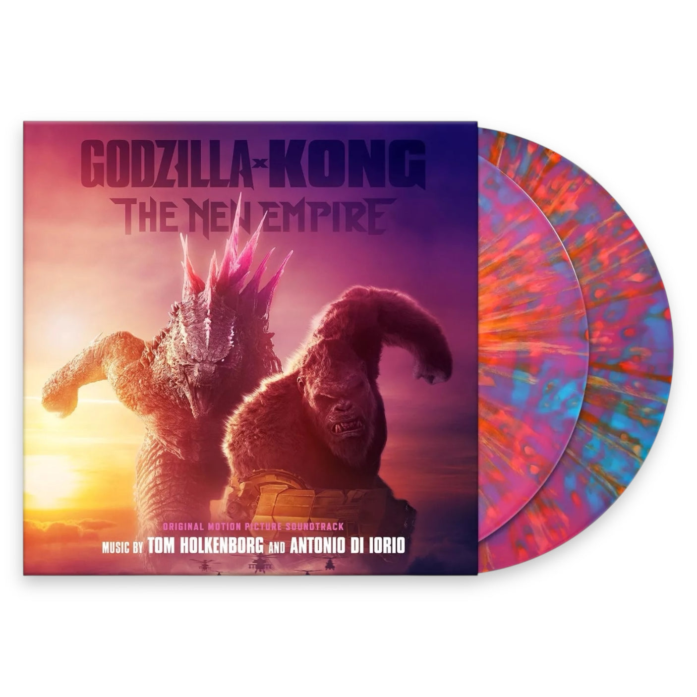 GODZILLA X KONG - The New Empire - Original Motion Picture Soundtrack by Tom Holkenborg - 2 x LP VINYL - COLOURED VINYL - BRAND NEW