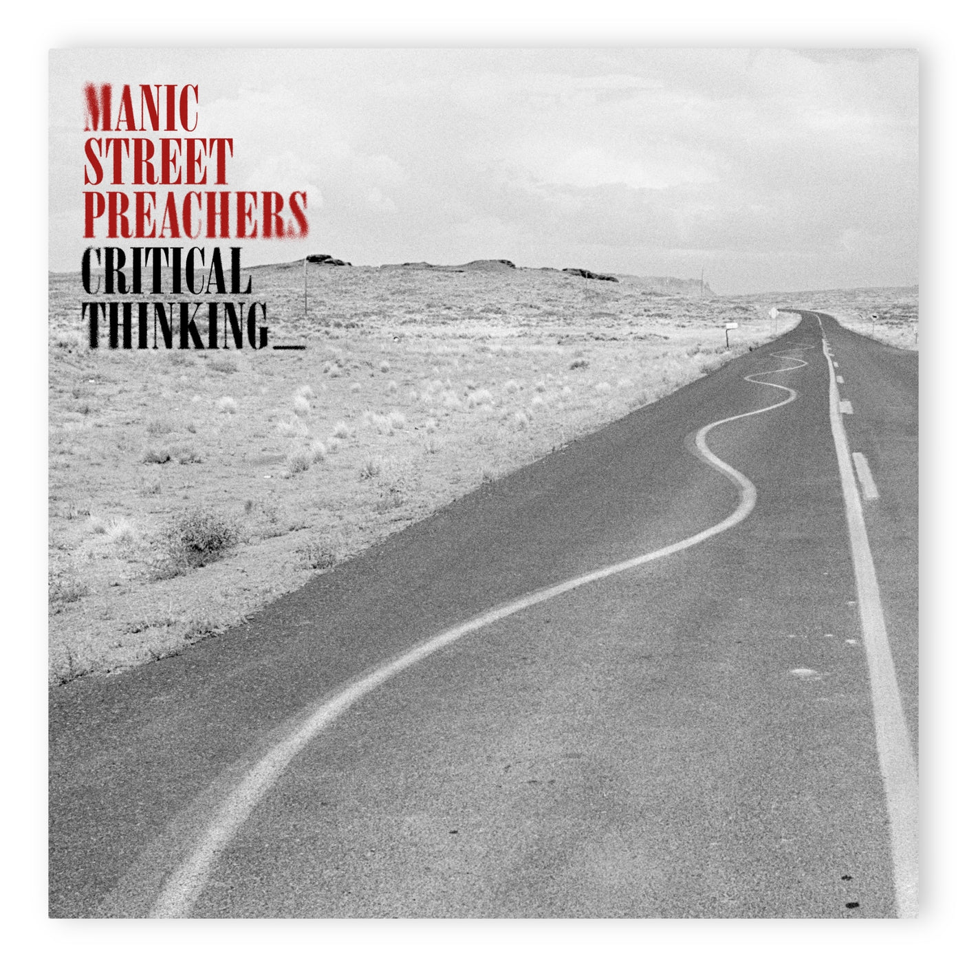 MANIC STREET PREACHERS - Critical Thinking - LP VINYL - EXCLUSIVE OPAQUE RED VINYL - BRAND NEW