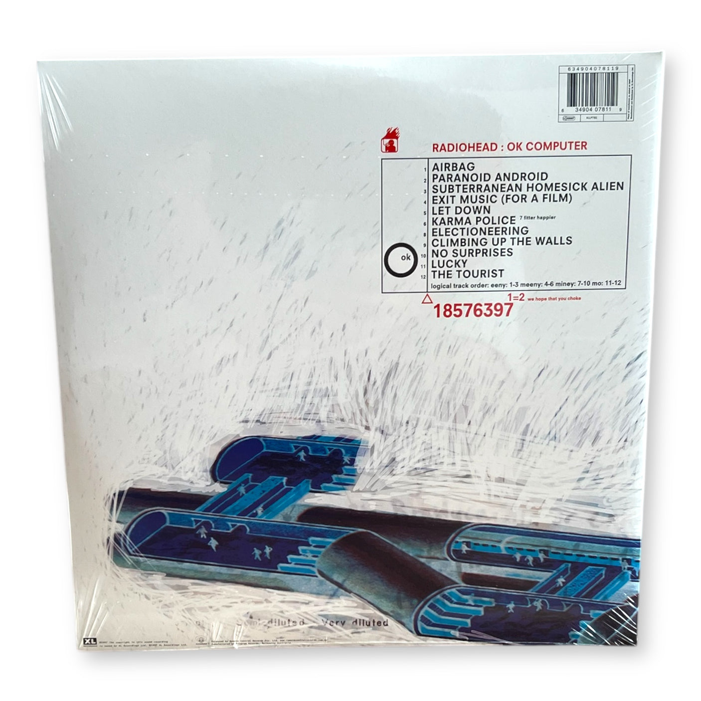 RADIOHEAD - OK Computer - 2 x LP VINYL - 180gm REISSUE - BRAND NEW