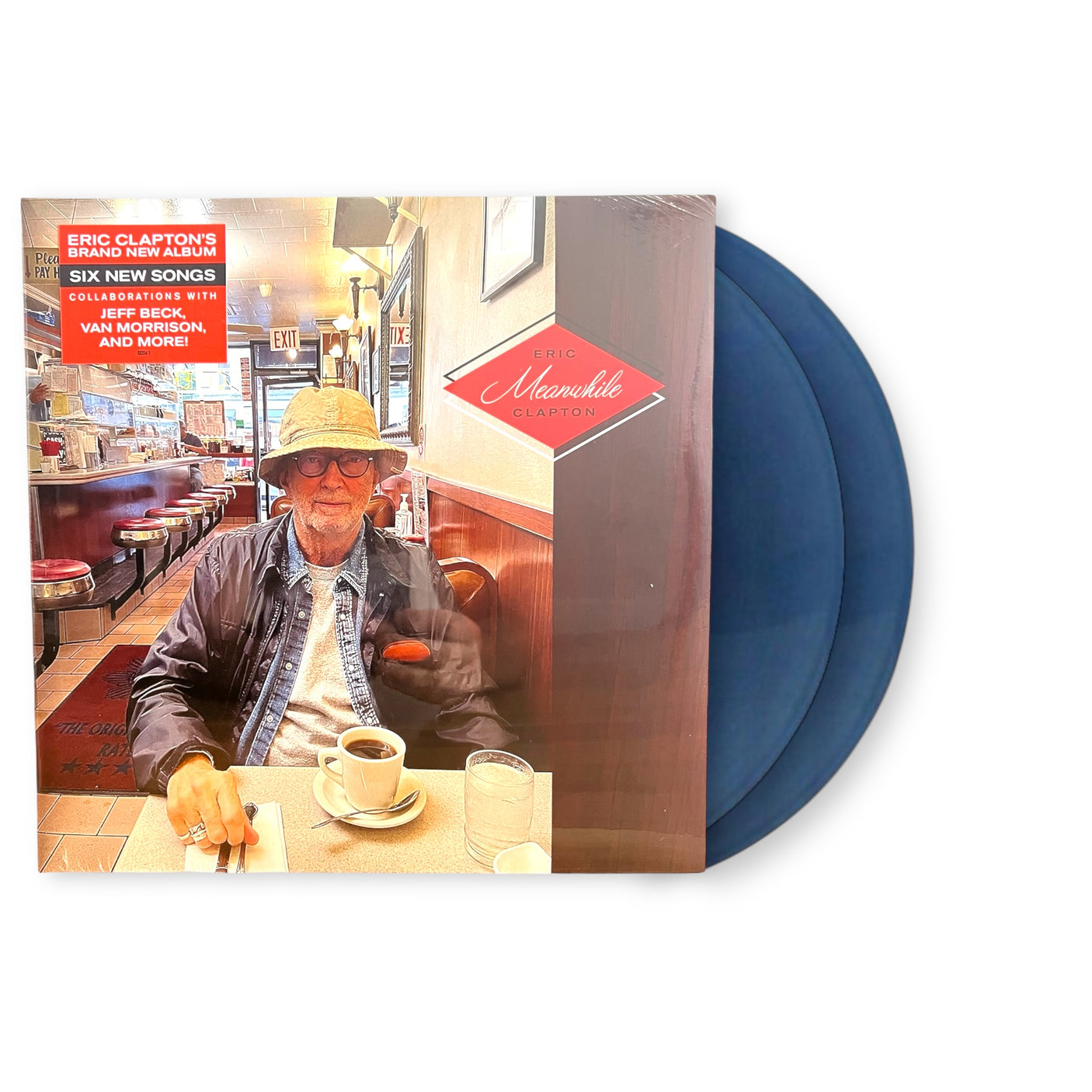 ERIC CLAPTON - Meanwhile - 2 x LP VINYL - SPECIAL BLUE VINYL - BRAND NEW