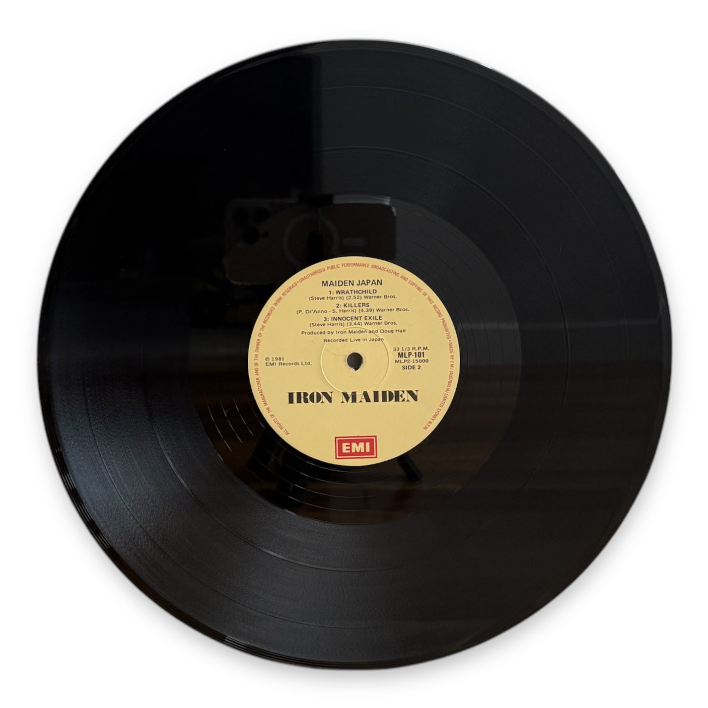 IRON MAIDEN - Maiden Japan - USED LP VINYL - ORIGINAL 1981 AUSTRALIAN PRESS - VG/G+