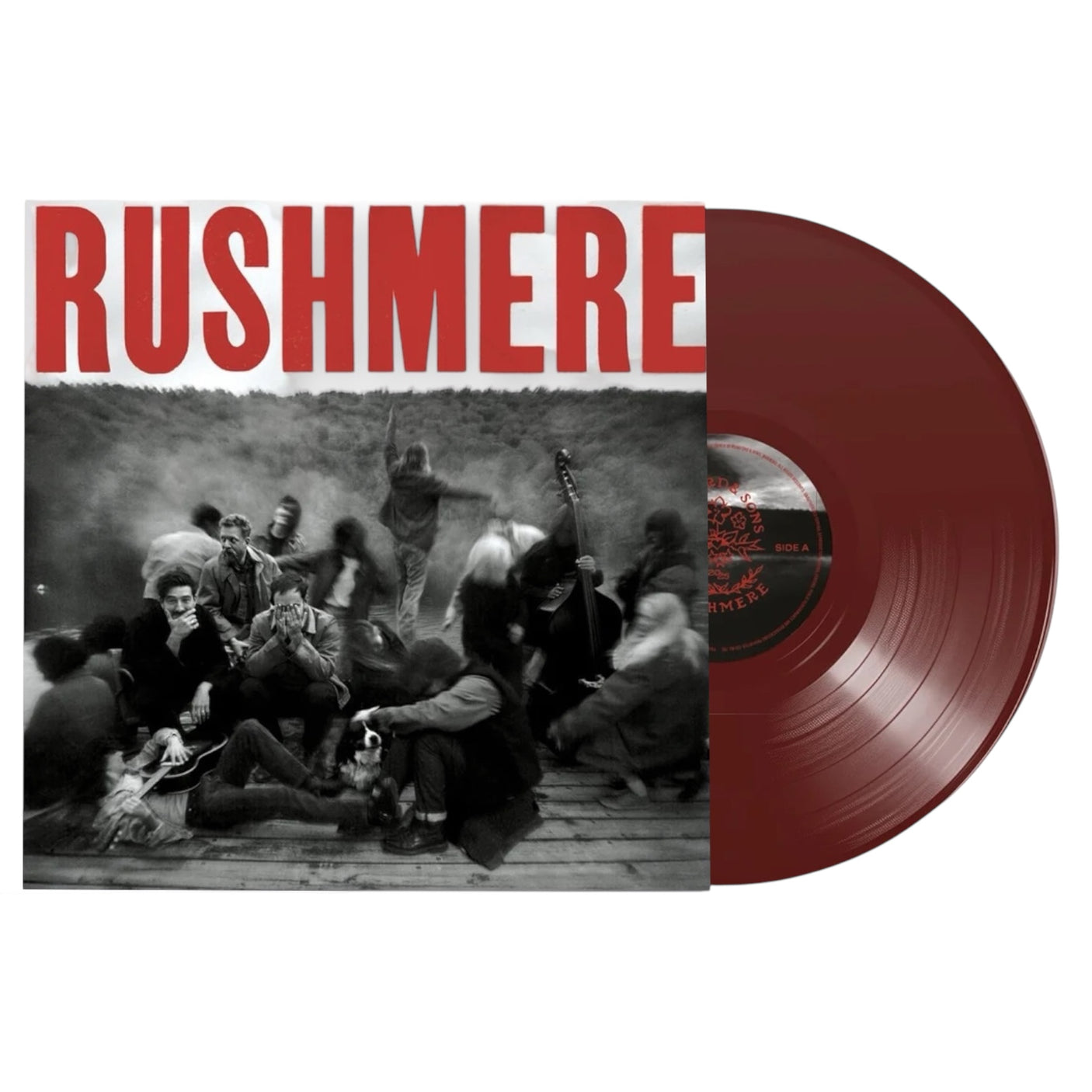 MUMFORD & SONS - Rushmere - LP VINYL - BLOODSHOT RED VINYL - BRAND NEW