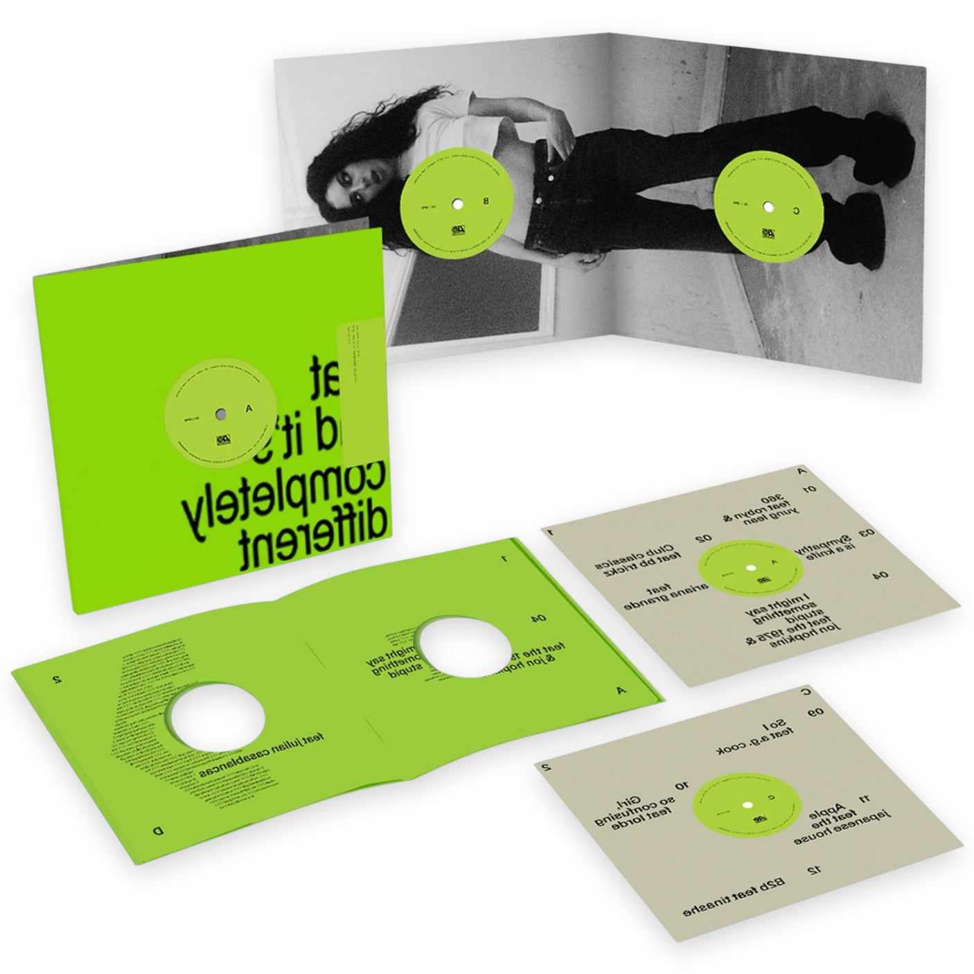 CHARLI XCX - Brat and It's Completely Different But Also Still Brat - LP VINYL - GREEN VINYL - BRAND NEW