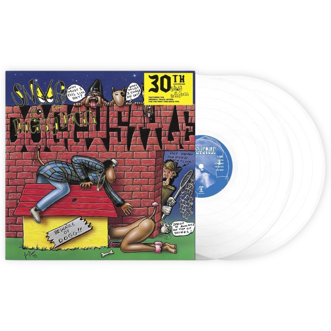 SNOOP DOGG - Doggystyle - LP VINYL - 30th ANNIVERSARY CLEAR VINYL - 45 RPM - BRAND NEW