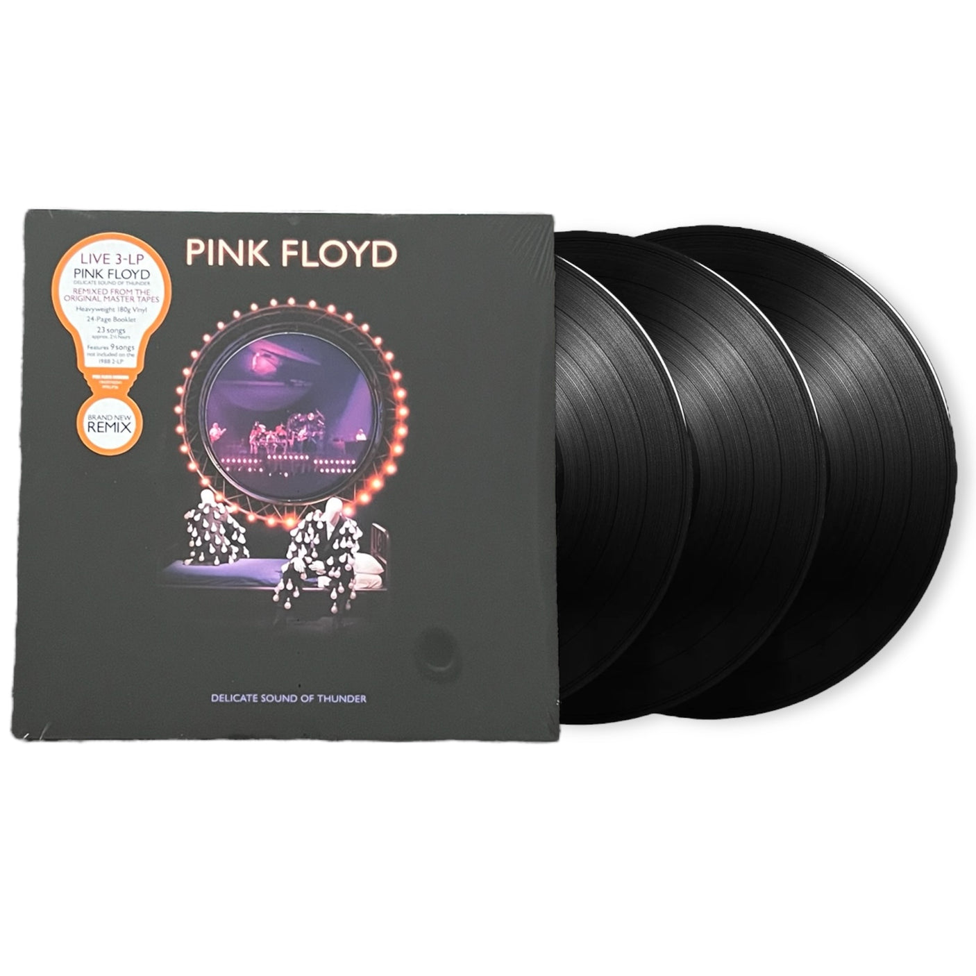 PINK FLOYD - Delicate Sound Of Thunder - 3 x LP VINYL - RESTORED, REMIXED AND RE-EDITED 180gm - BRAND NEW