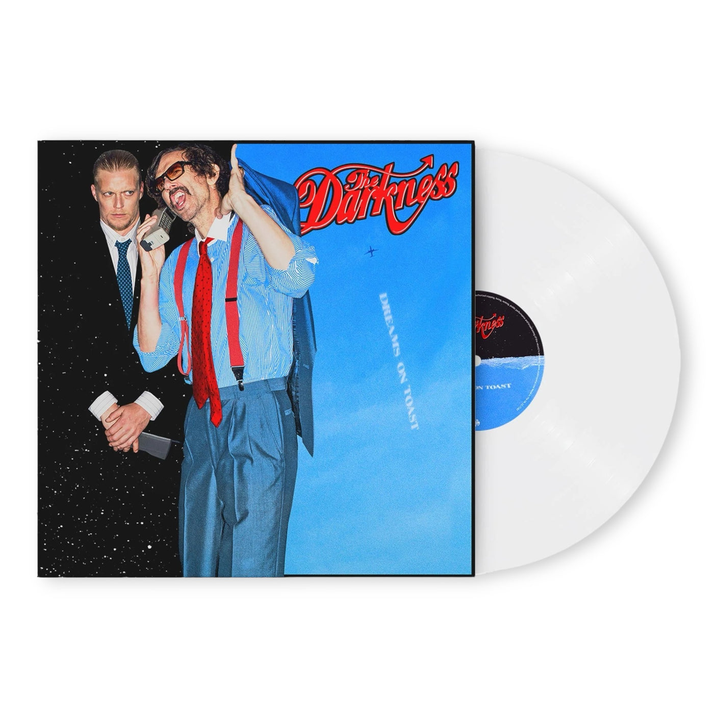 THE DARKNESS - Dreams On Toast - LP VINYL - WHITE VINYL - BRAND NEW