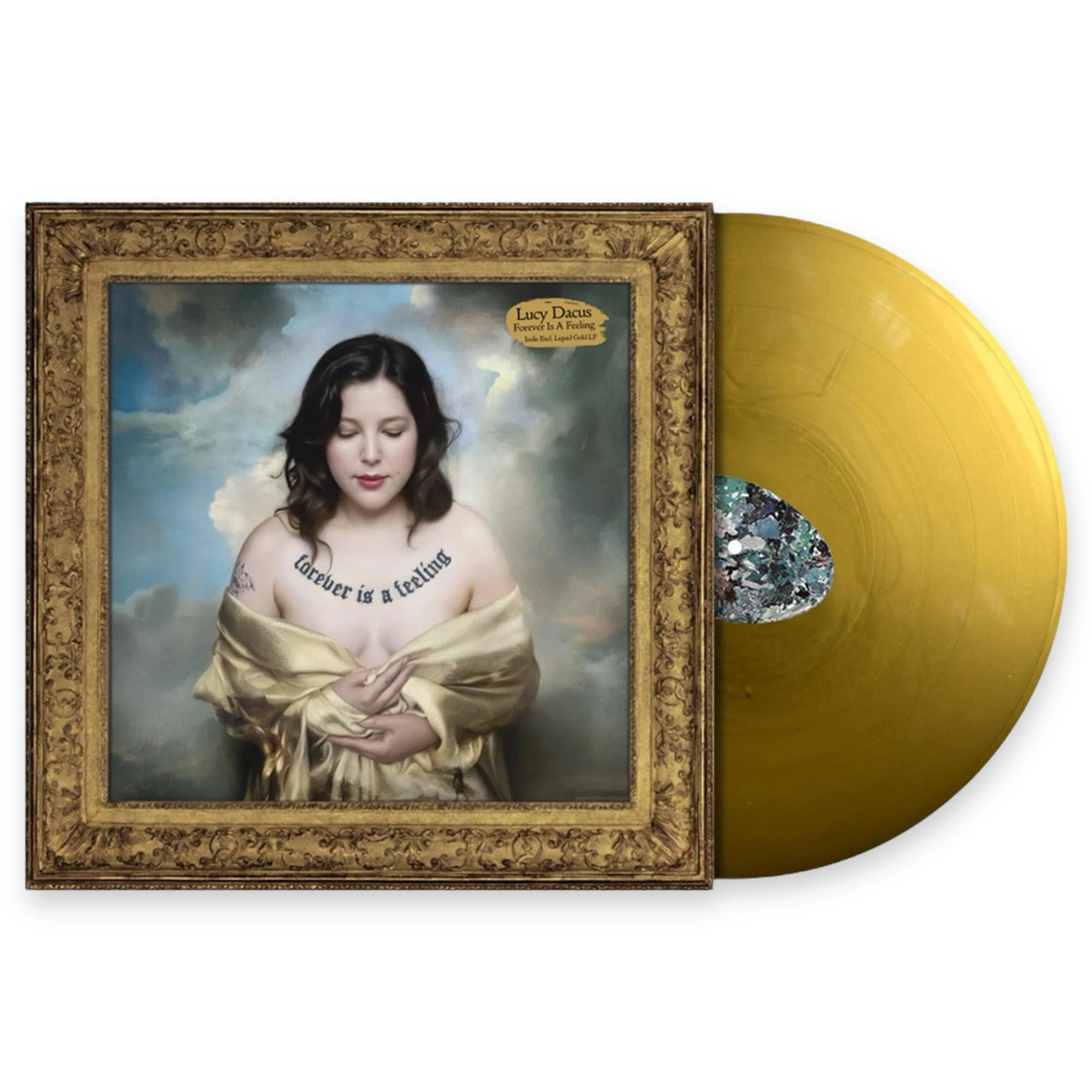 LUCY DACUS - Forever Is A Feeling - LP VINYL - EXCLUSIVE LIQUID GOLD VINYL - BRAND NEW