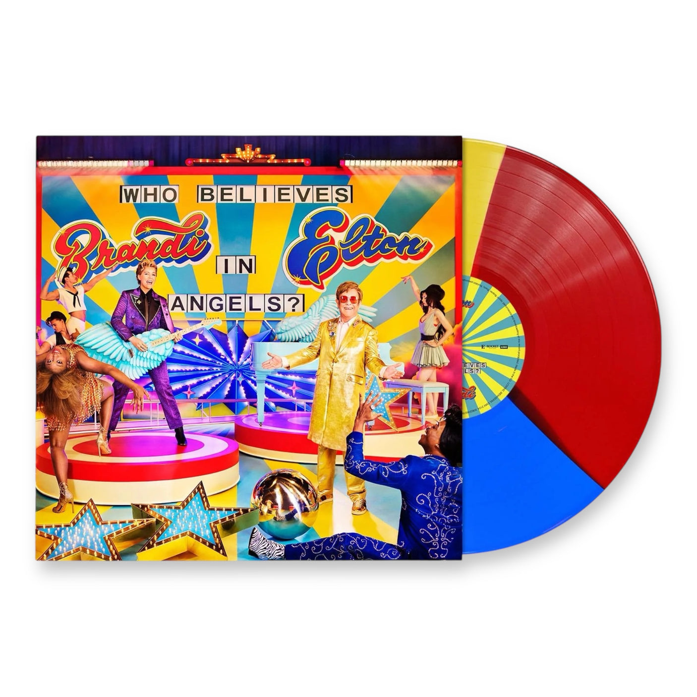 ELTON JOHN & BRANDI CARLILE - Who Believes In Angels? - LP VINYL - BRAND NEW