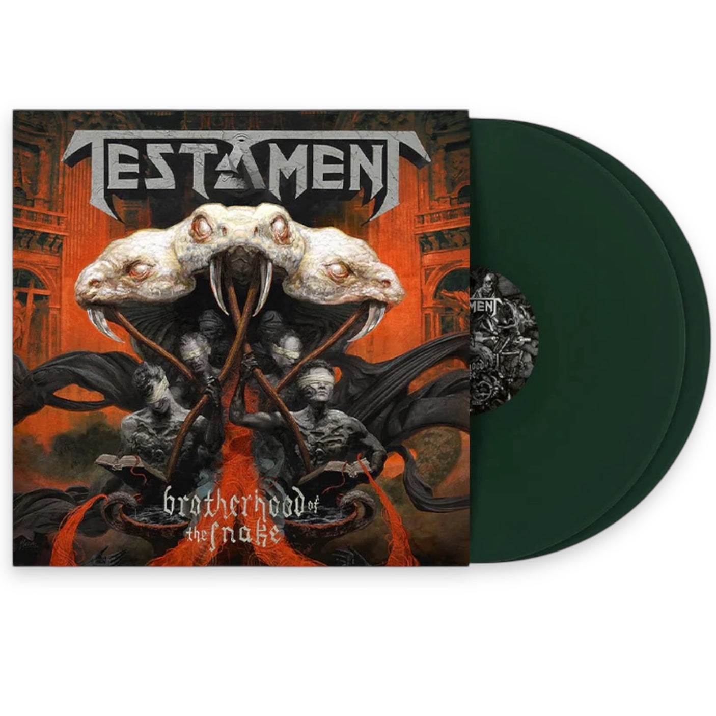 TESTAMENT - Brotherhood Of The Snake - LP VINYL - LIMITED EDITION GREEN VINYL - BRAND NEW