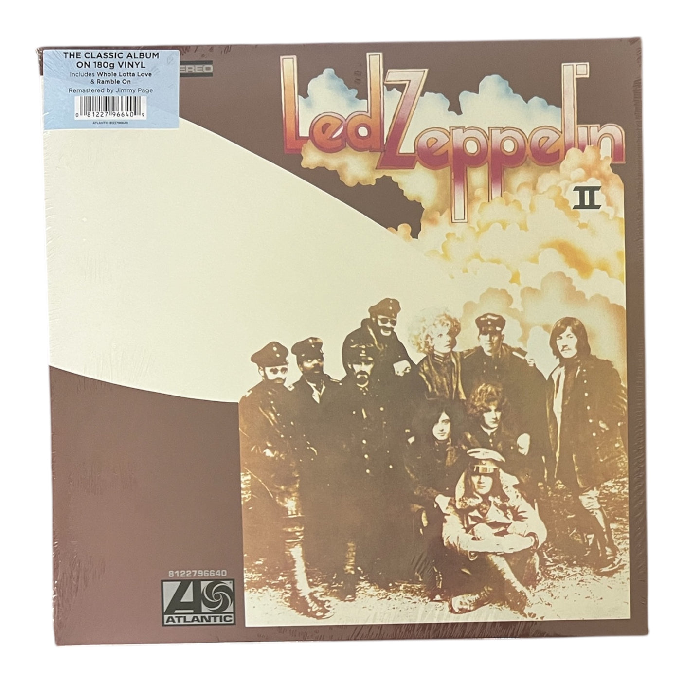 LED ZEPPELIN - Led Zeppelin II - LP VINYL - REISSUE 180gm REMASTERED - BRAND NEW