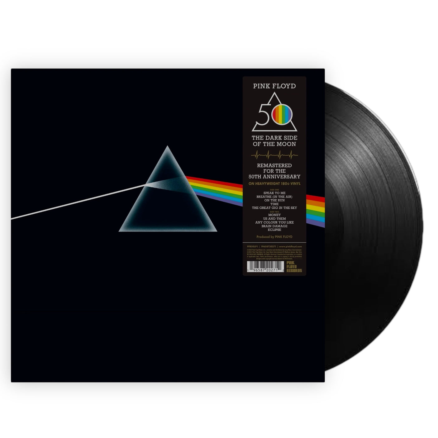 PINK FLOYD - The Dark Side Of The Moon (50th Anniversary Remastered) - LP VINYL - BRAND NEW