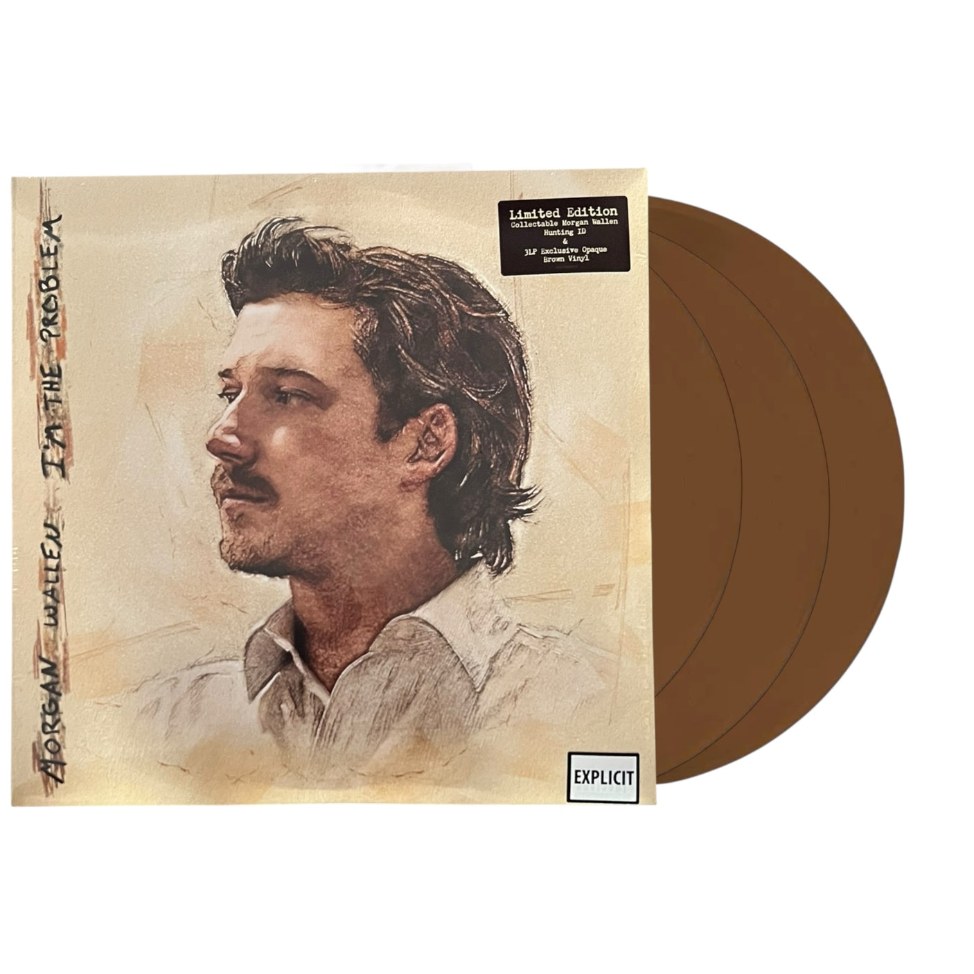 MORGAN WALLEN - I'm The Problem - LP VINYL - LIMITED EDITION OPAQUE BROWN VINYL - BRAND NEW