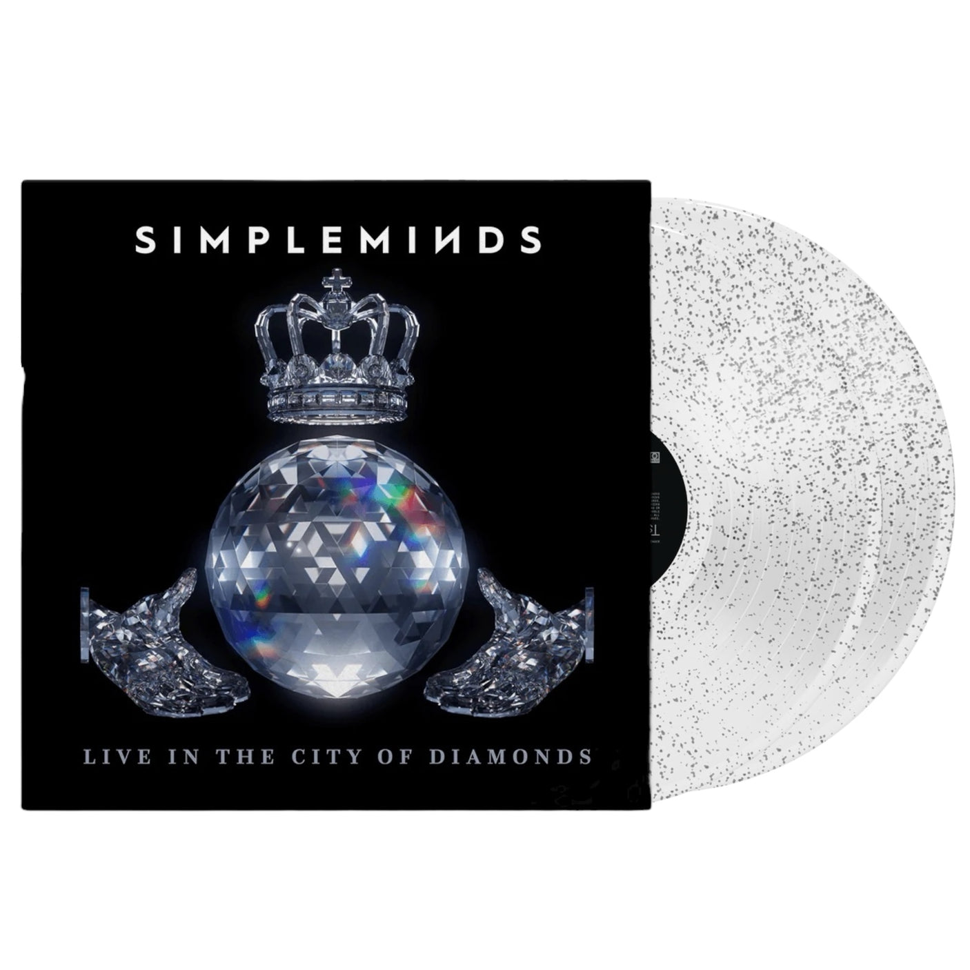 SIMPLE MINDS - Live In The City Of Diamonds - LP VINYL - LIMITED EDITION GLITTER VINYL - BRAND NEW