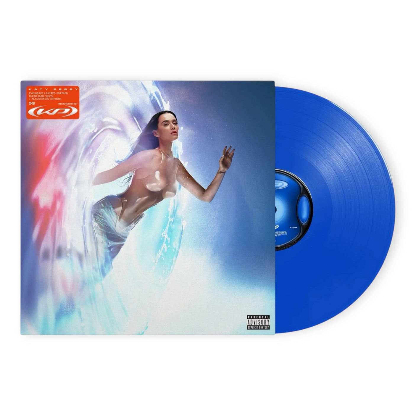 KATY PERRY - 143 - LP VINYL - LIMITED EDITION CLEAR BLUE VINYL - BRAND NEW